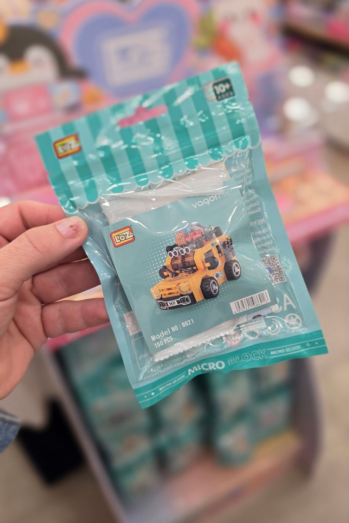 LOZ Blok Oyuncak Mini Poşet - Sarı Zırhlı Araç Model 8621