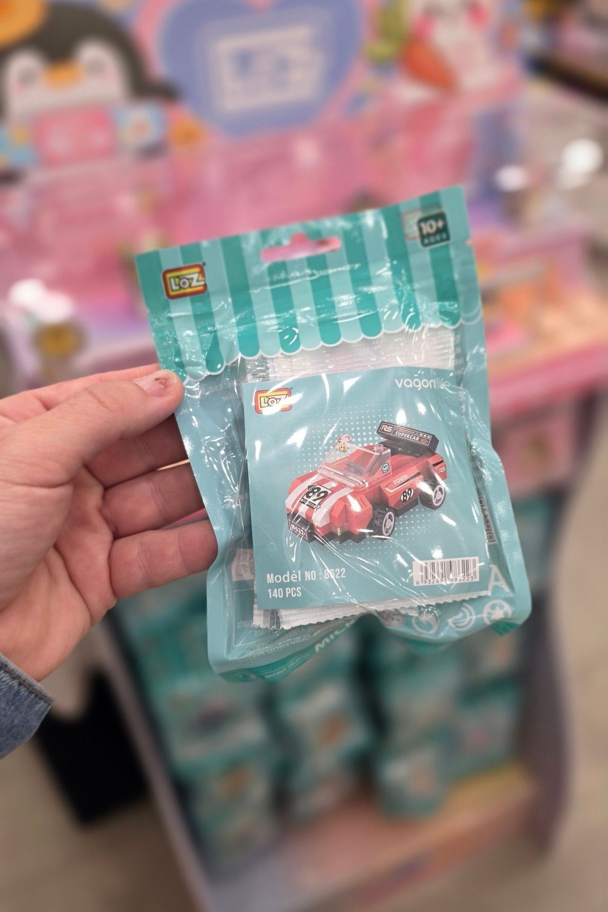 LOZ Blok Oyuncak Mini Poşet - Spor Araba Model 8622