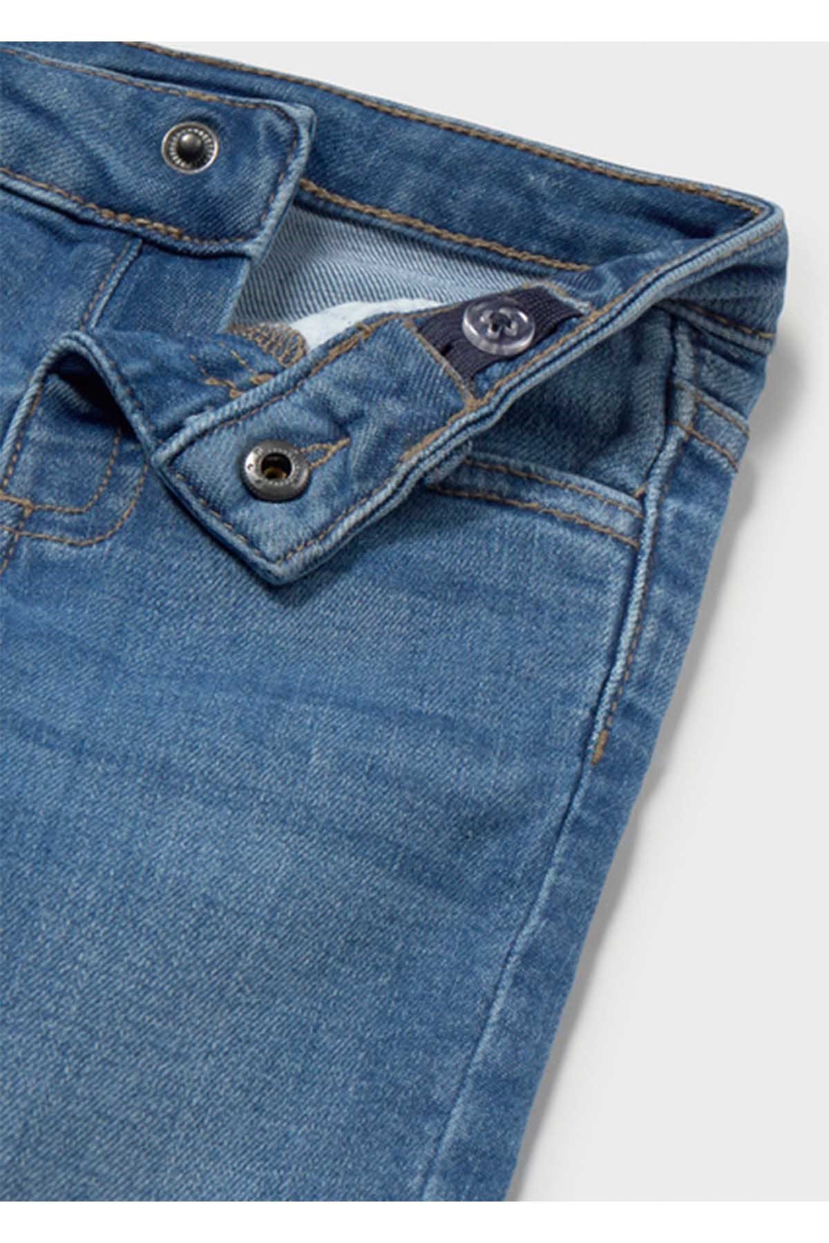 Mayoral Kış Sezon Erkek Bebek Slim Fit Denim Pantolon - Mavi