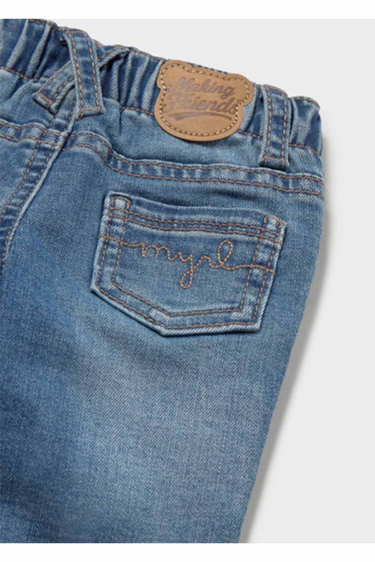 Mayoral Kış Sezon Erkek Bebek Yenidoğan Denim Pantolon - Mavi
