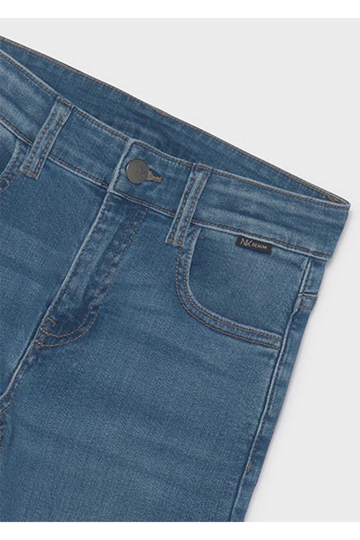 Mayoral Kış Sezon Erkek Çocuk Basic Slim Fit Denim Pantolon - Mavi