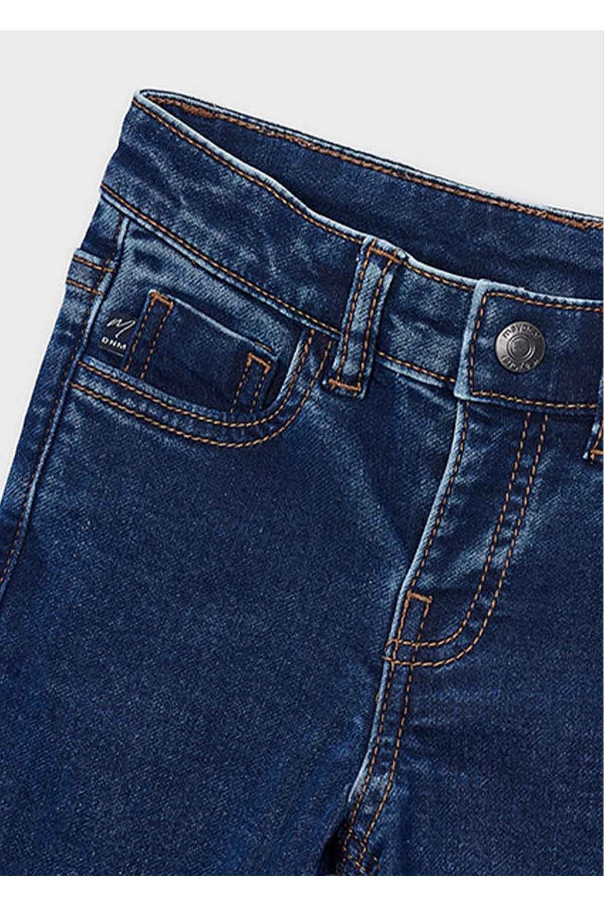 Mayoral Kış Sezon Erkek Çocuk Denim Pantolon - Koyu Mavi