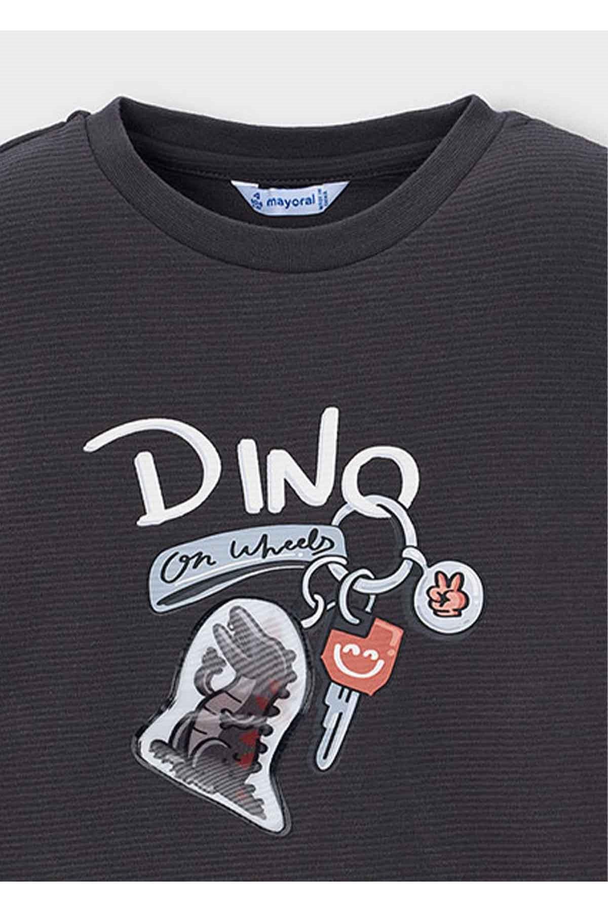 Mayoral Kış Sezon Erkek Çocuk Uzun Kol Tshirt - Siyah