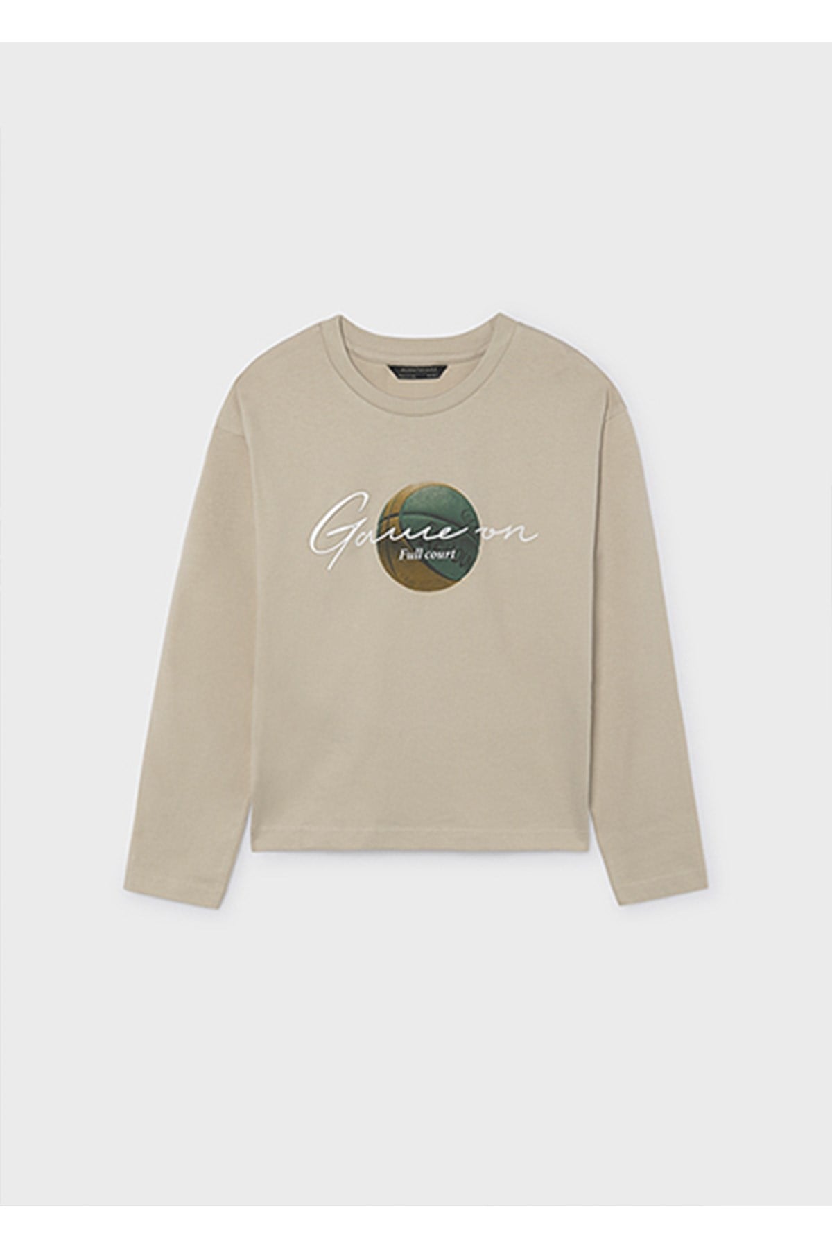 Mayoral Kış Sezon Erkek Çocuk Uzun Kol Tshirt - Bej
