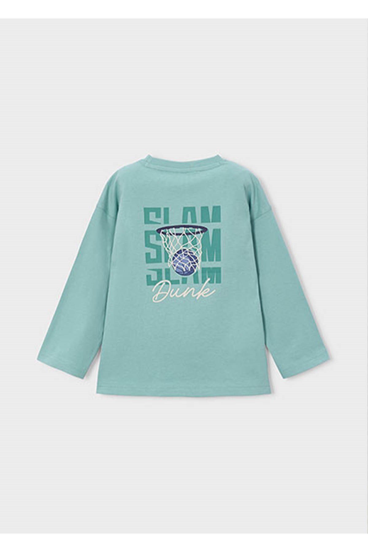 Mayoral Kış Sezon Erkek Çocuk Uzun Kol Tshirt - Yeşil