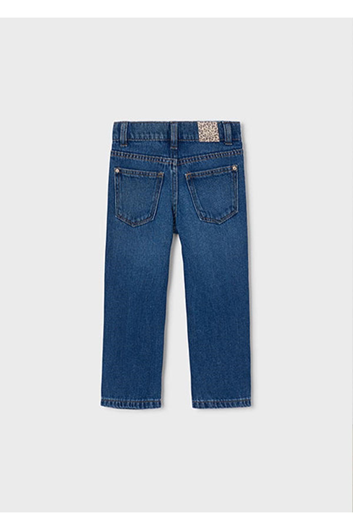 Mayoral Kış Sezon Kız Çocuk Denim Pantolon - Mavi