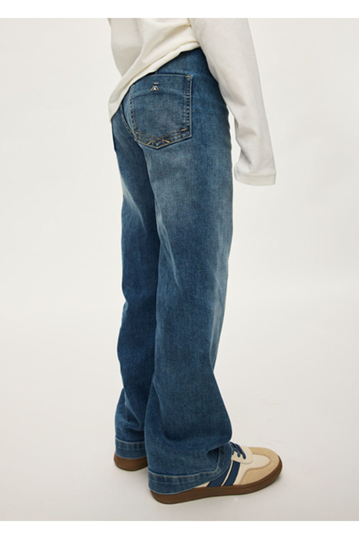 Mayoral Kış Sezon Kız Çocuk Denim Pantolon - Mavi