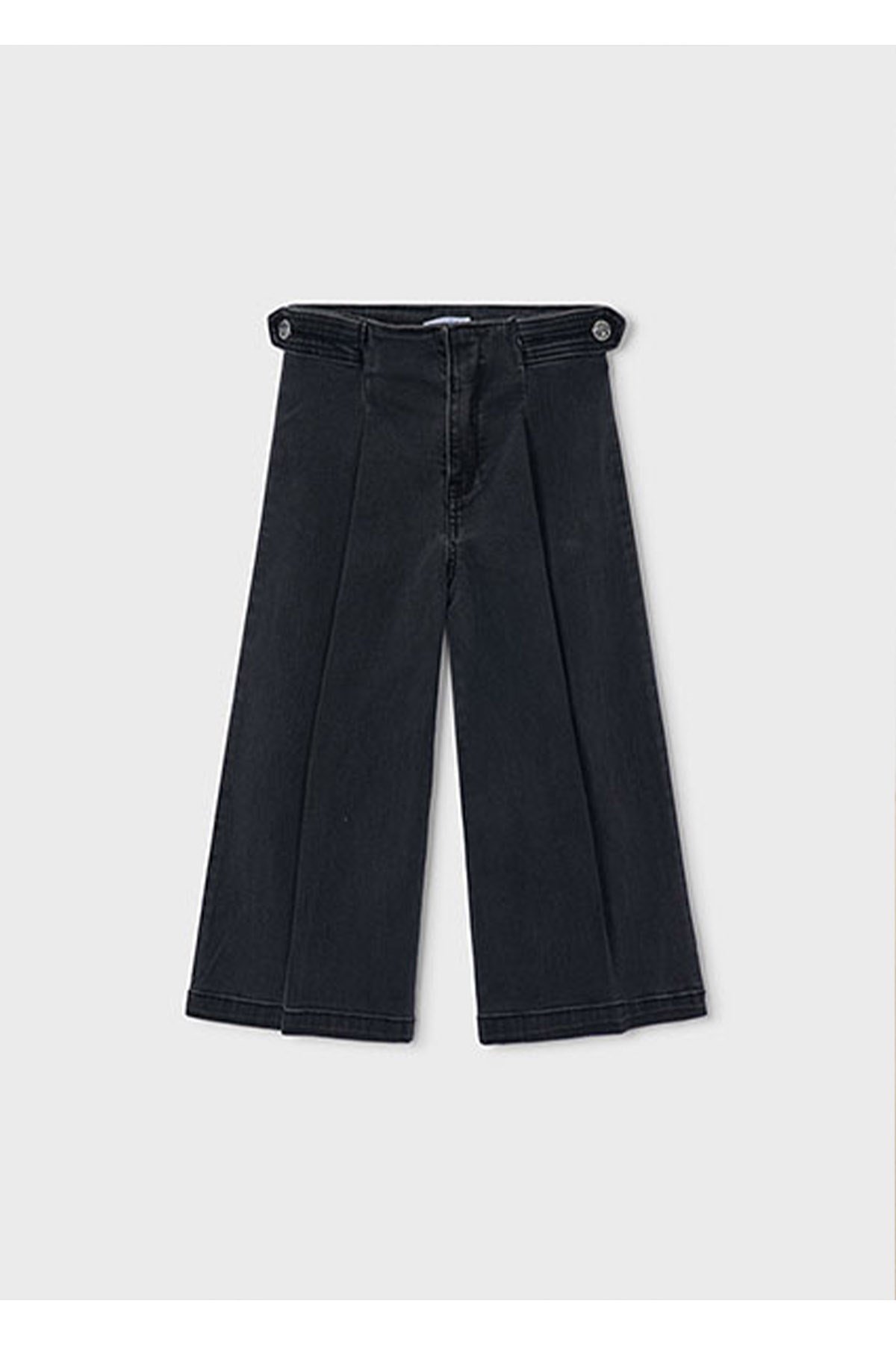 Mayoral Kış Sezon Kız Çocuk Pantolon Bol Denim Pantolon - Siyah