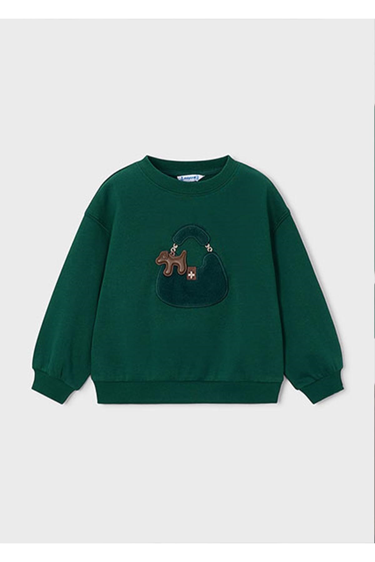 Mayoral Kış Sezon Kız Çocuk Sweat - Yeşil