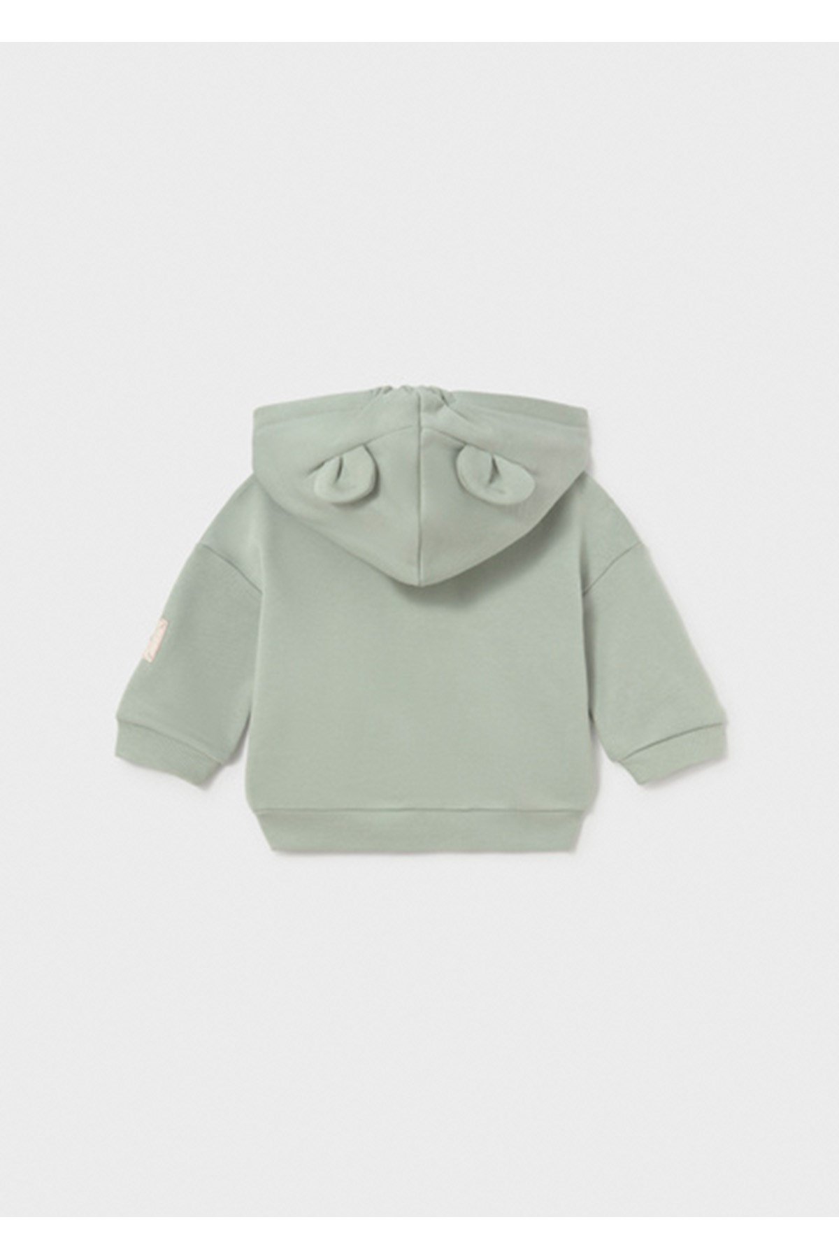 Mayoral Kış Sezon Unisex Bebek Yenidoğan Kapişonlu Sweatshırt - Yeşil