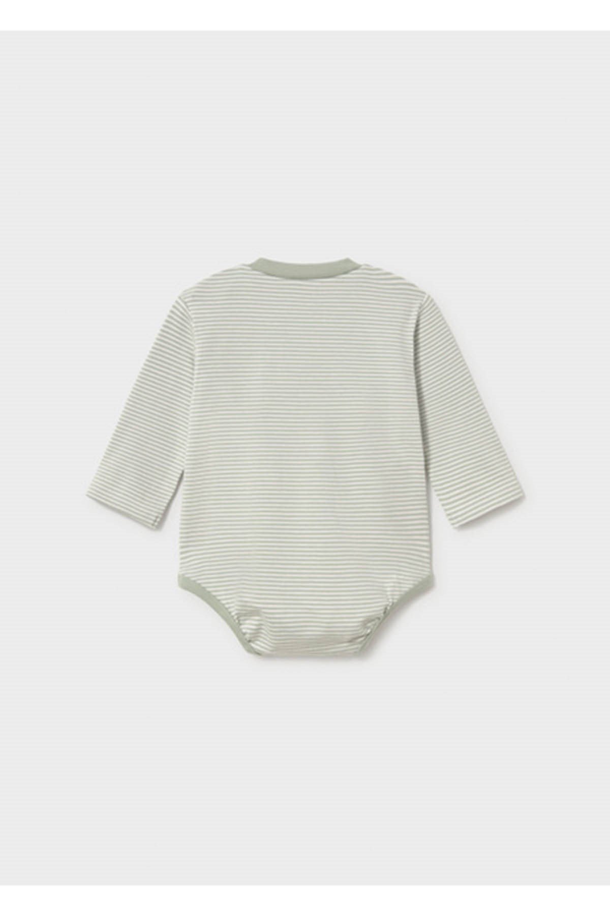Mayoral Kış Sezon Unisex Bebek Yenidoğan 2^li Uzun Kol Bady Set - Yeşil