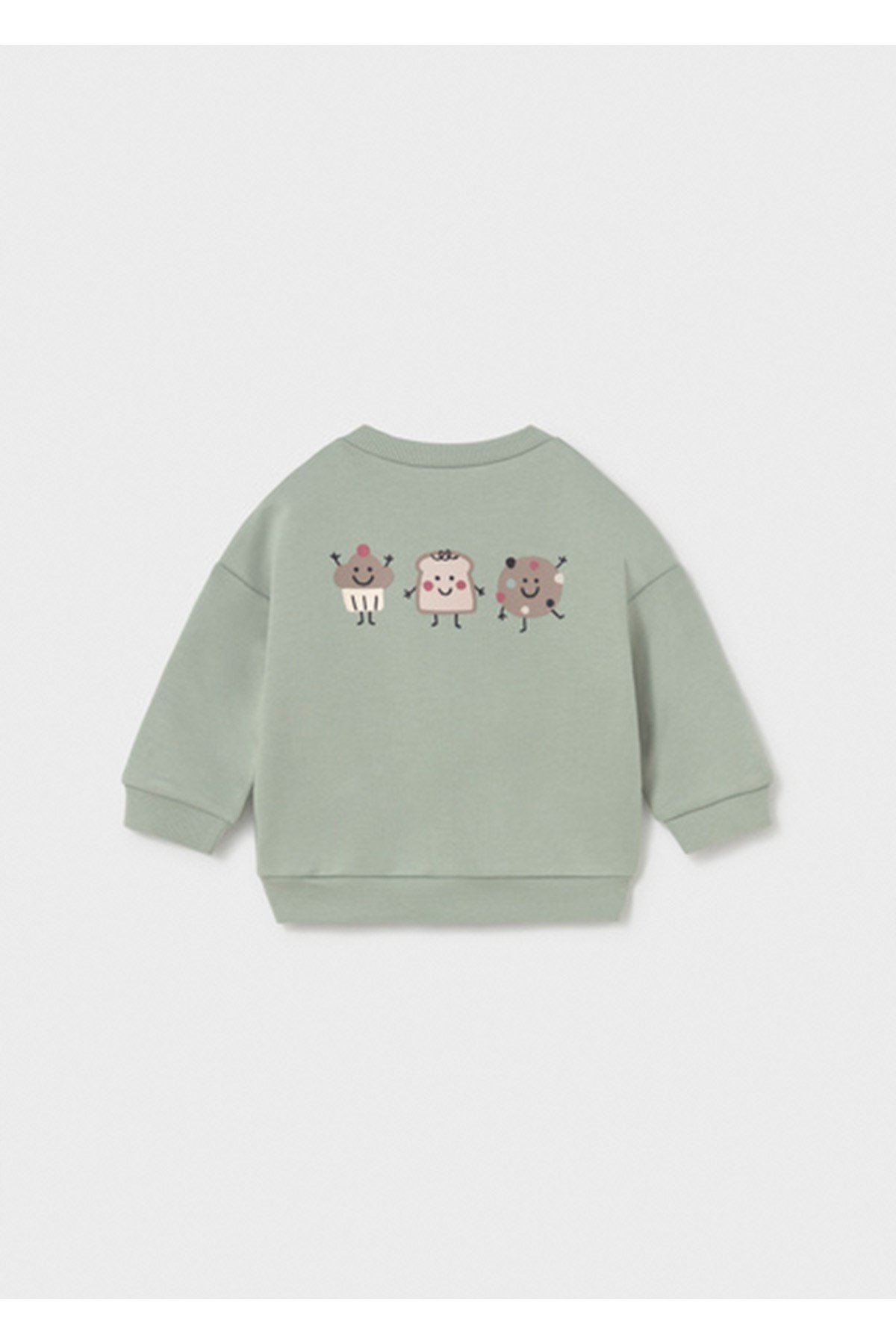Mayoral Kış Sezon Unisex Bebek Yenidoğan Kapişonlu Sweat - Yeşil