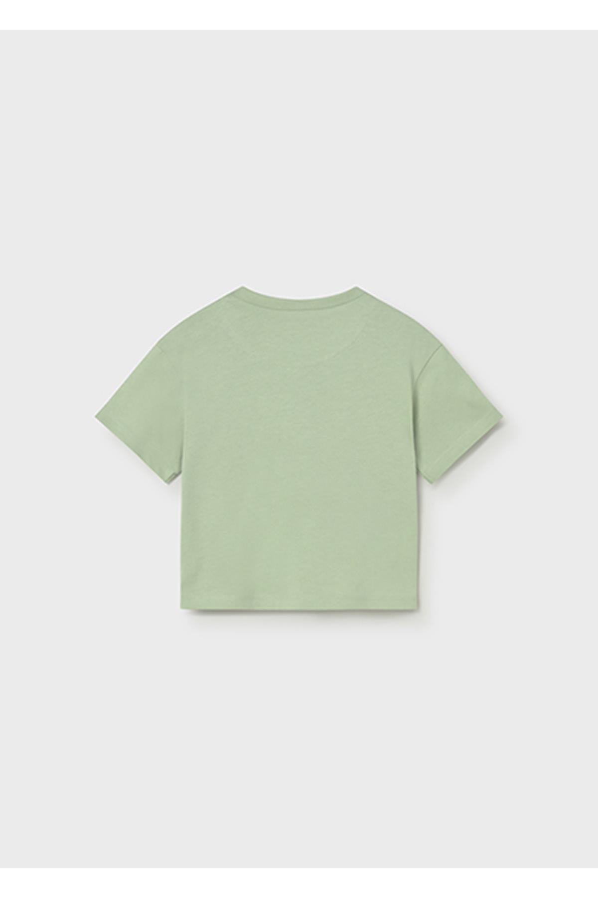 Mayoral Yazlık Erkek Bebek Tshirt - Yeşil