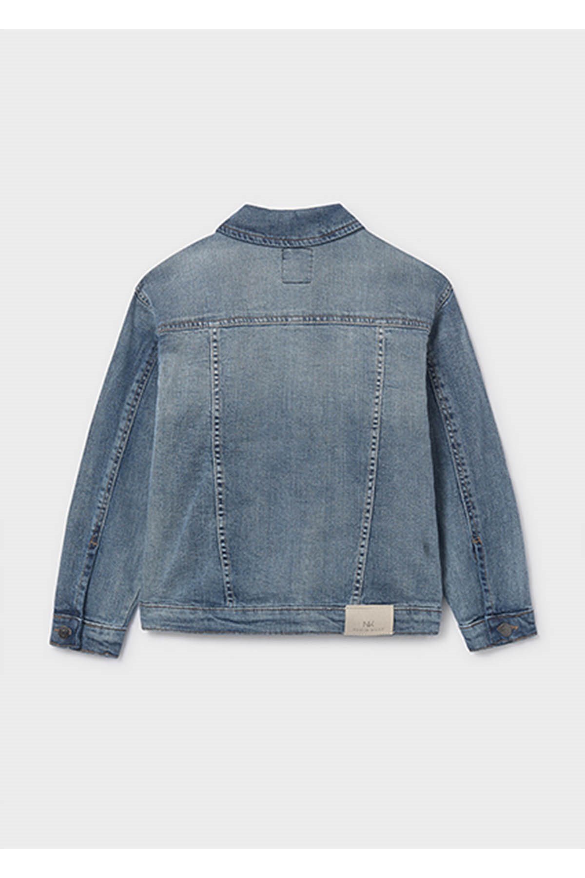 Mayoral Yazlık Erkek Çocuk Denim Ceket - Mavi