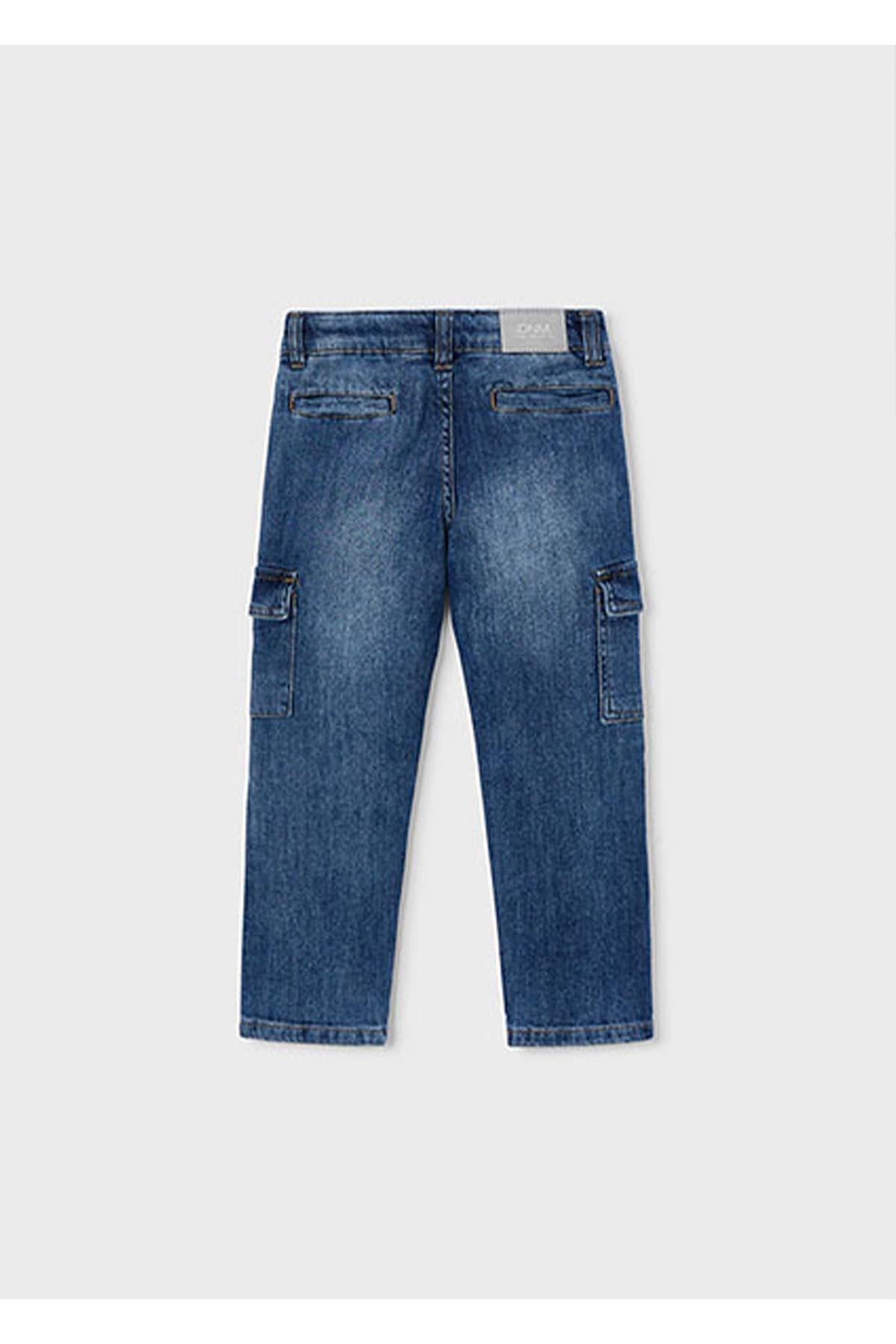 Mayoral Yazlık Erkek Çocuk Denim Pantolon - Mavi