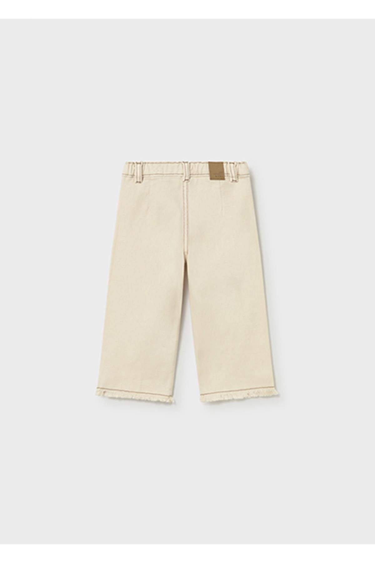 Mayoral Yazlık Kız Bebek Gabardin Pantolon - Bej