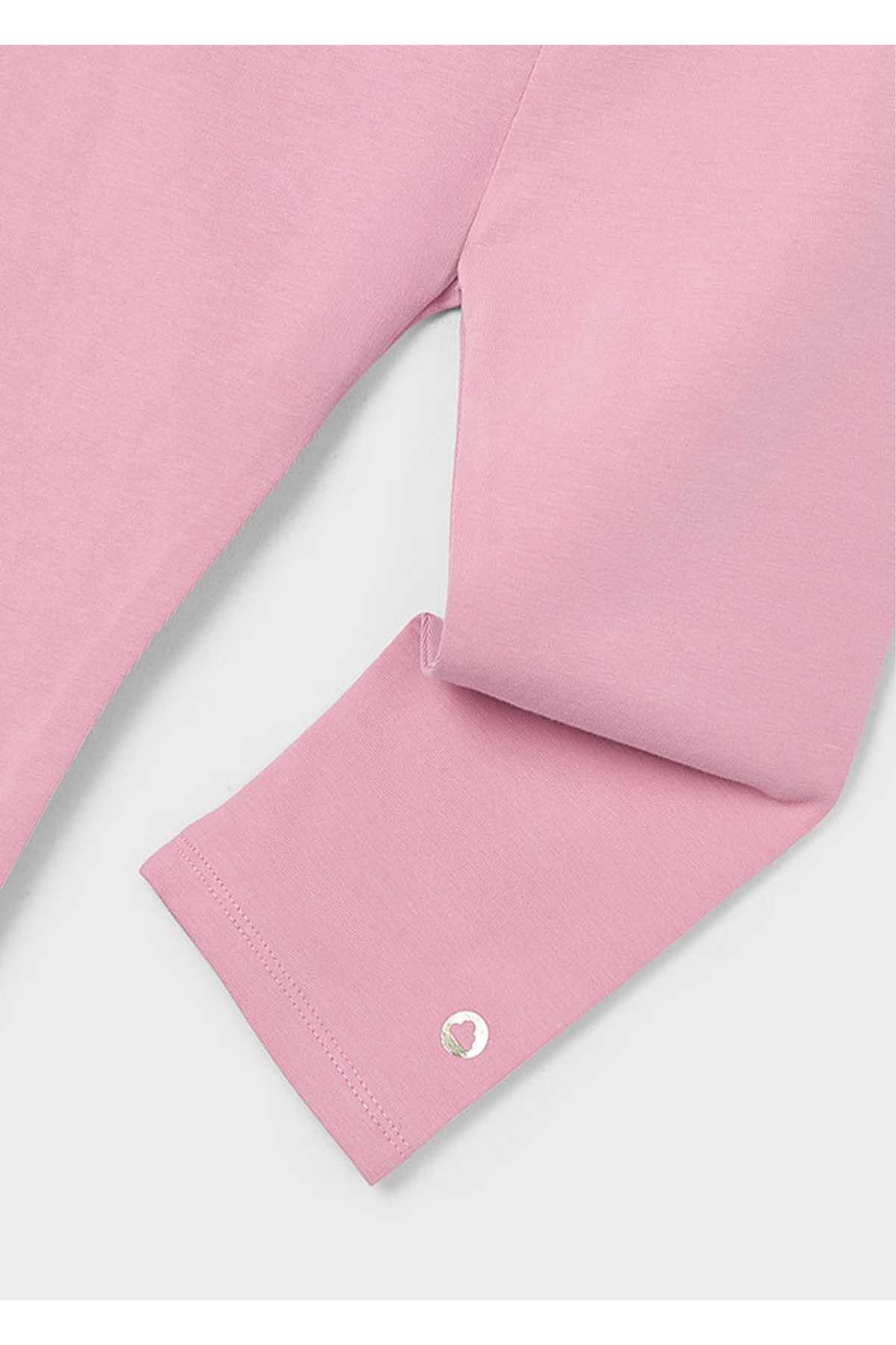 Mayoral Yazlık Kız Çocuk Basic Kısa Tayt - Pembe