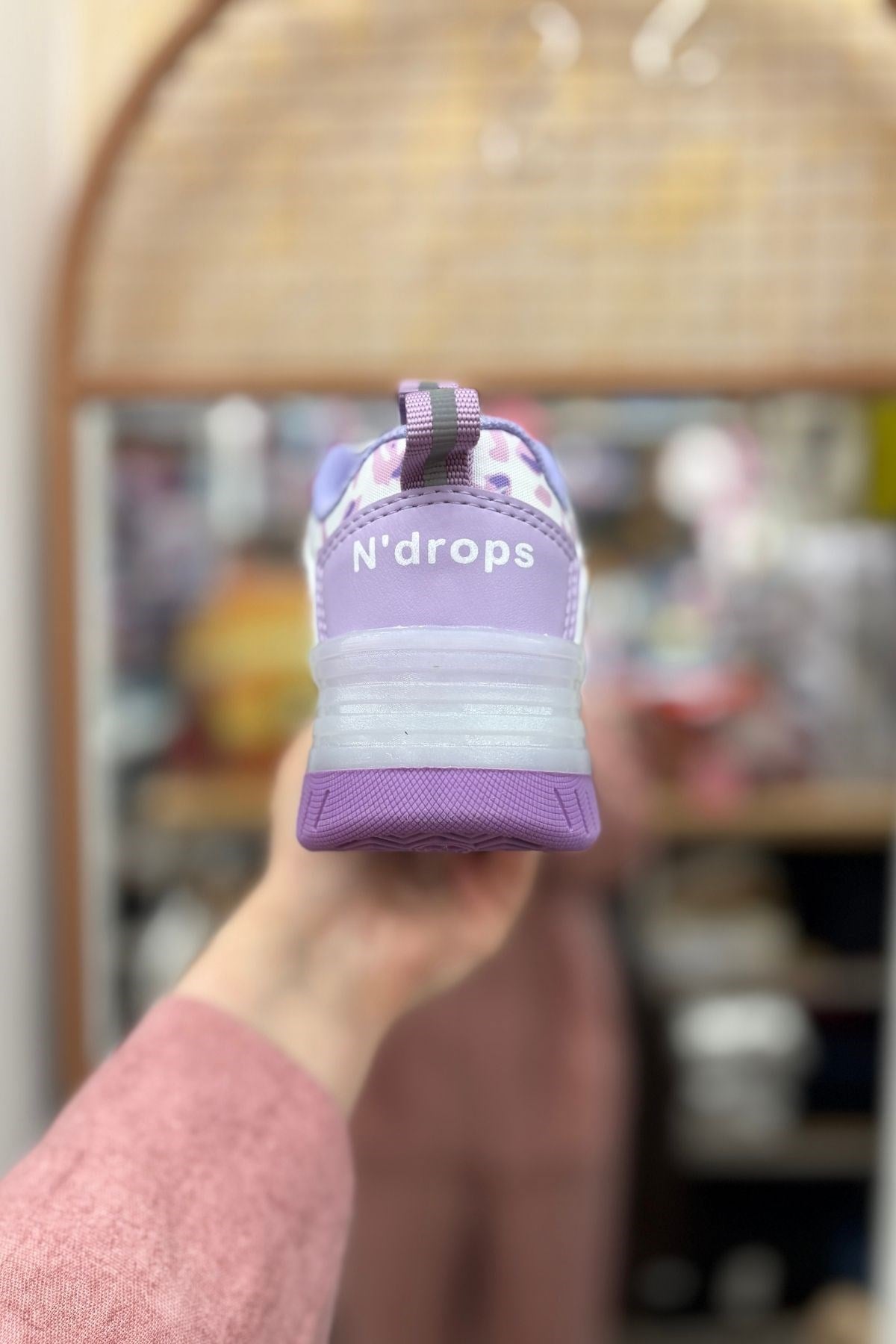 Patenli Çocuk Spor Ayakkabı Model 6 - Mor