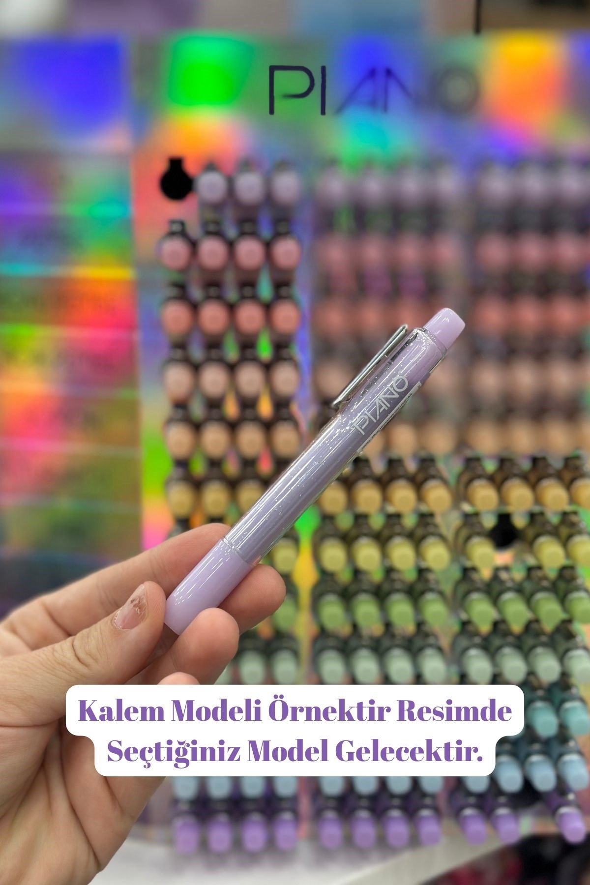 Piano Highligter Simli Parfüme Fosforlu Kalem 