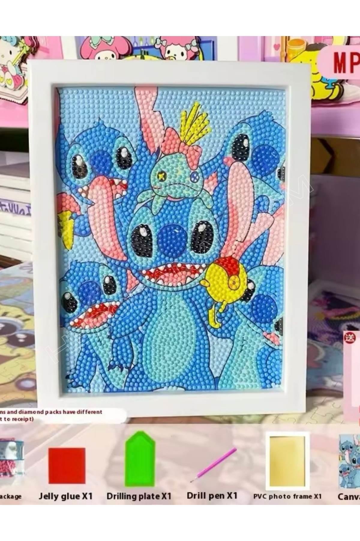 Stitch Mozaik Boyama - Model 2