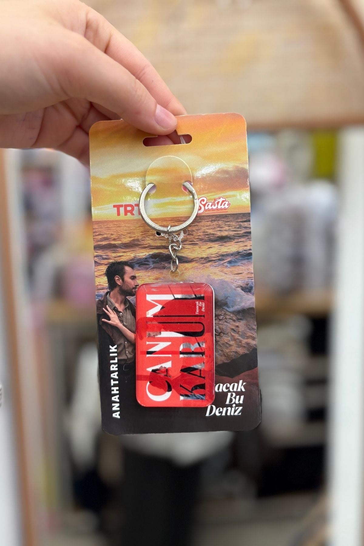 Taşacak Bu Deniz TRT Lisanslı Dizi Replikli Anahtarlık - Model 10