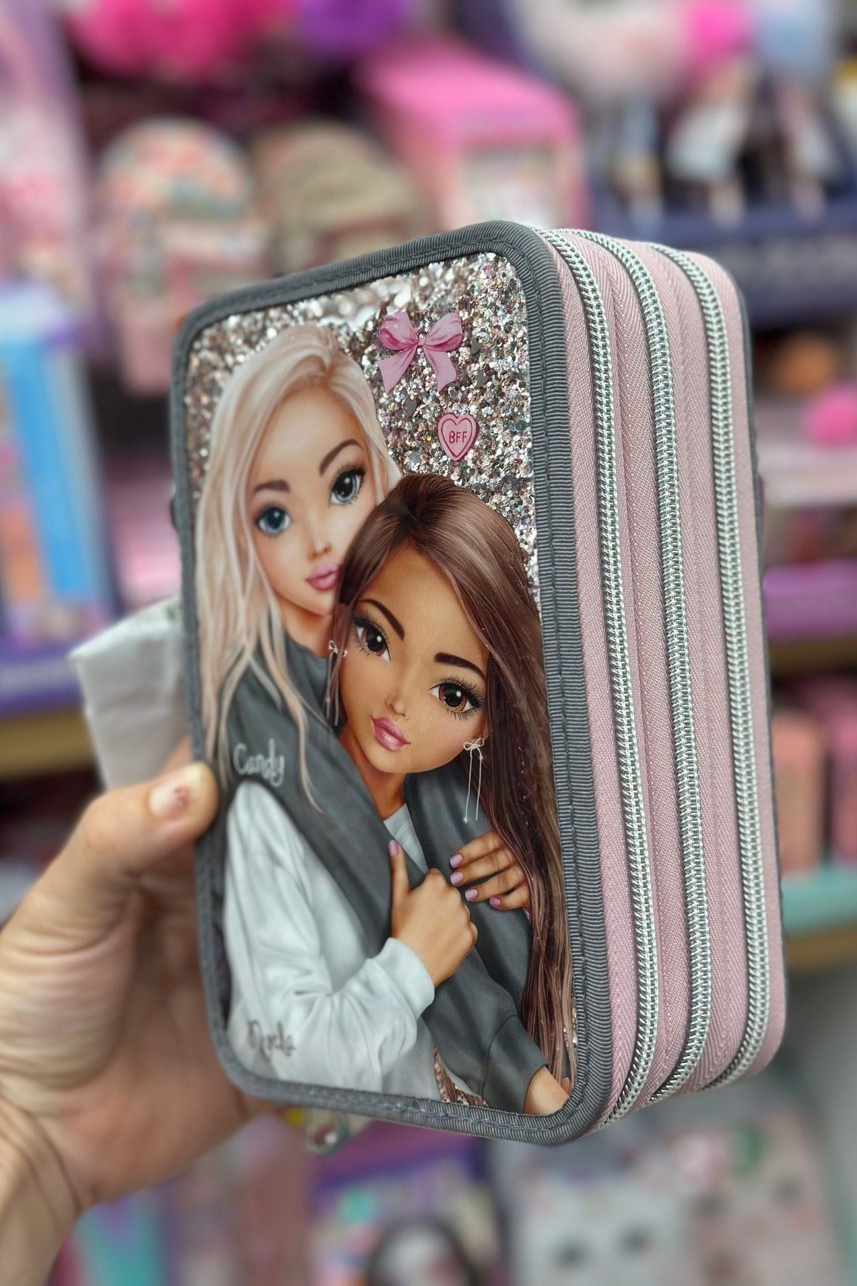 TOPModel 3 Katlı Kalem Kutusu My BFF - Candy ve Nyela- 413315