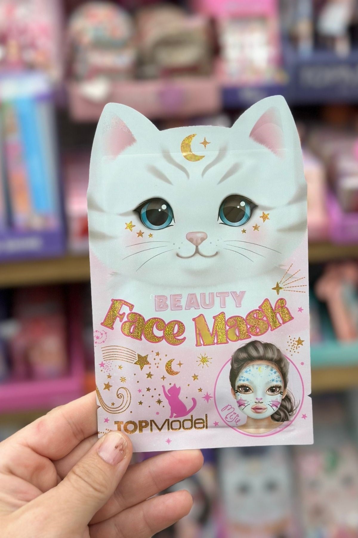 TOPModel Beauty and Me Face Mask Yüz Maskesi - Kedi Miju - 413822