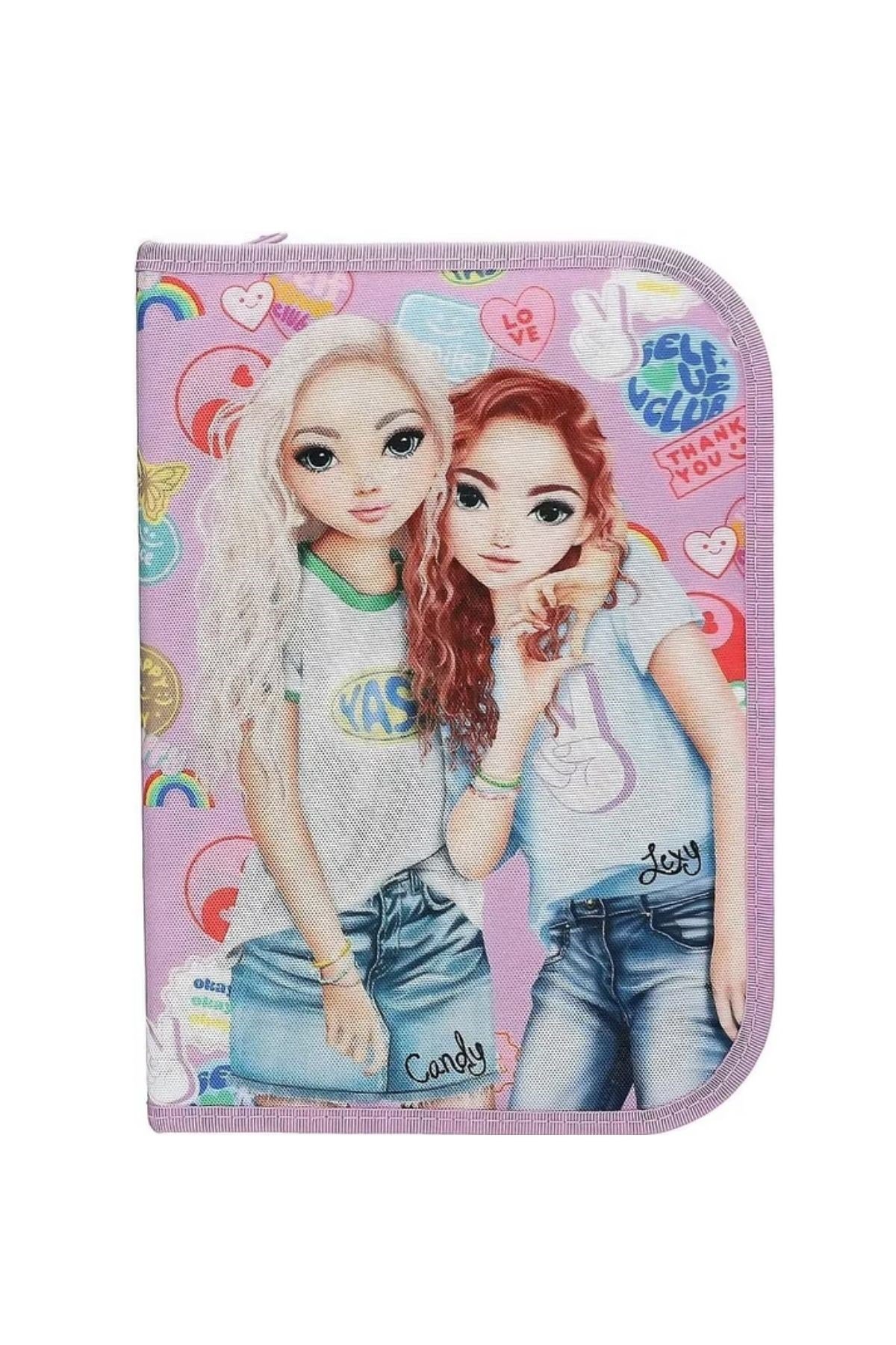TOPModel Tek Fermuarlı Kalemlik ve Boya Seti - Candy ve Lexy - 413284