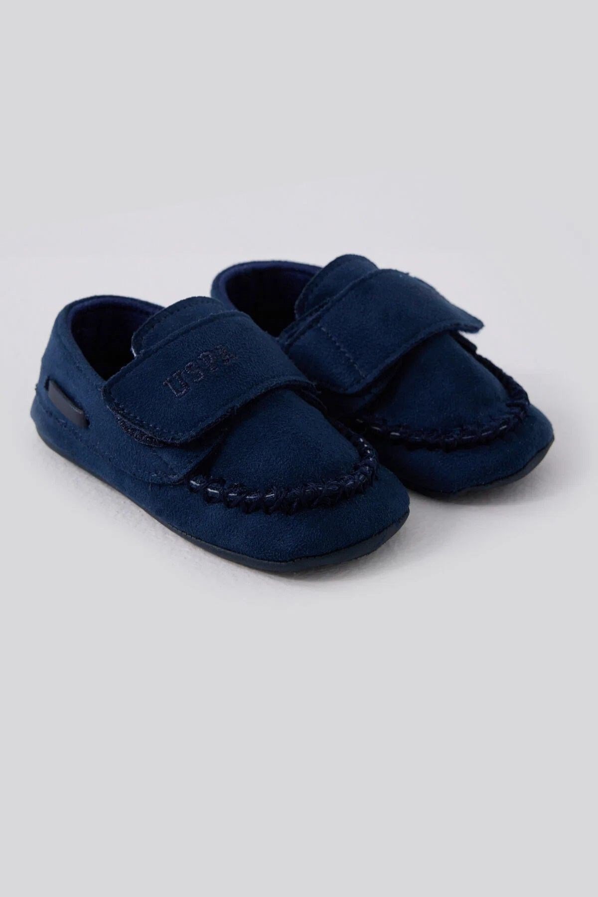 U.S. Polo Assn Erkek Bebek Cırtlı Ayakkabı - Lacivert 