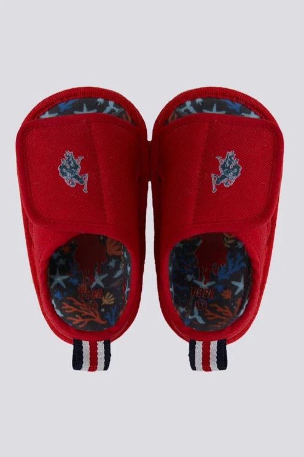 U.S. Polo Assn Erkek Bebek Soft Texture Lisanslı Ayakkabı - Kırmızı