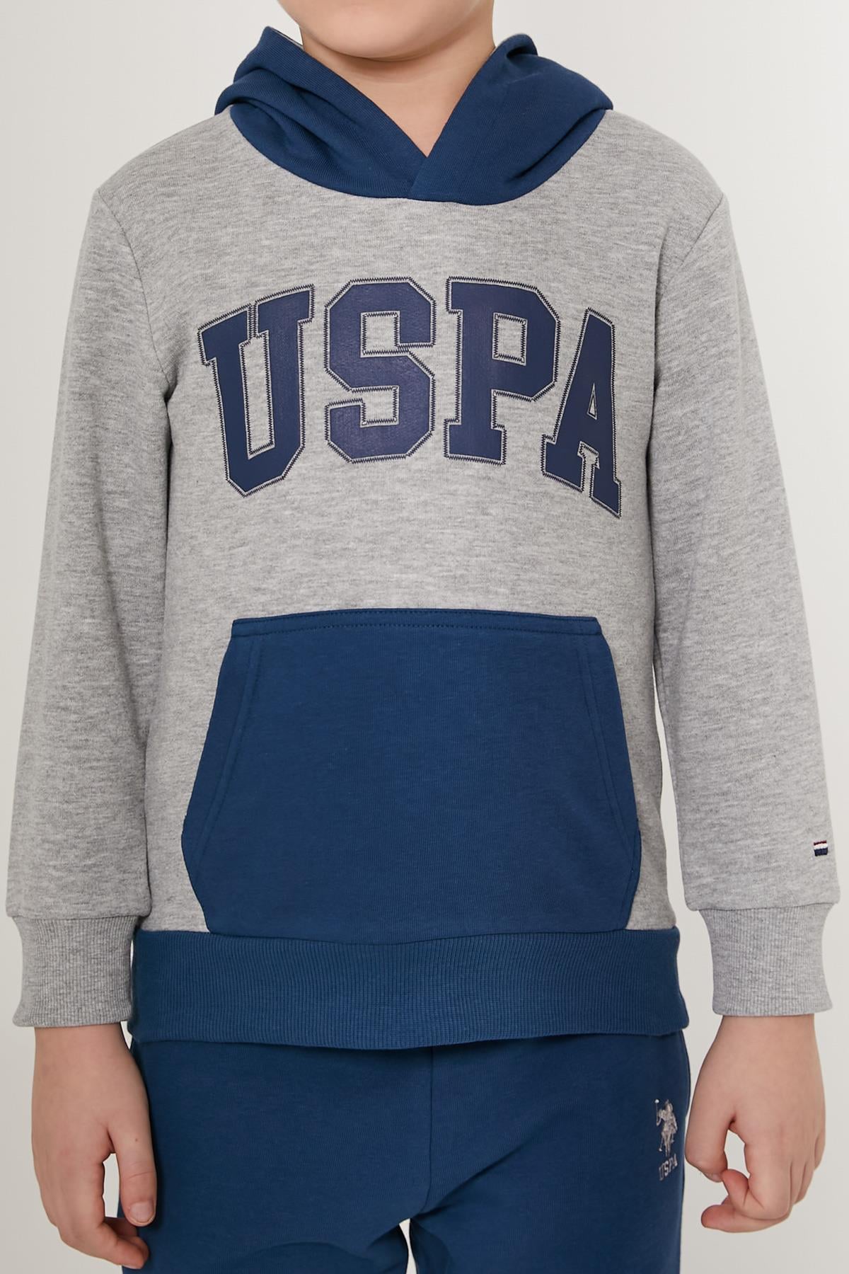 U.S. Polo Assn. Erkek Çocuk Kapşonlu Takım