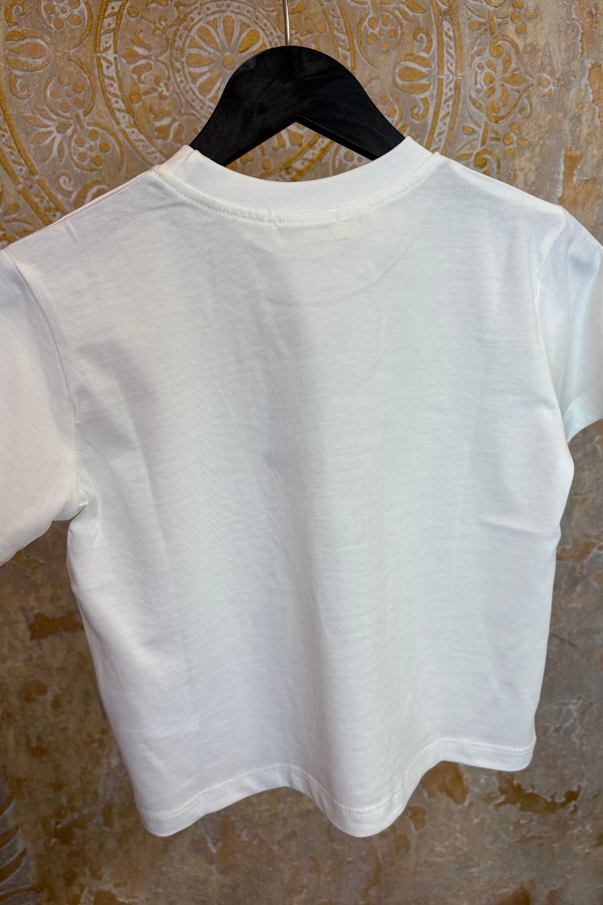 Üniseks Basic Tshirt- Beyaz