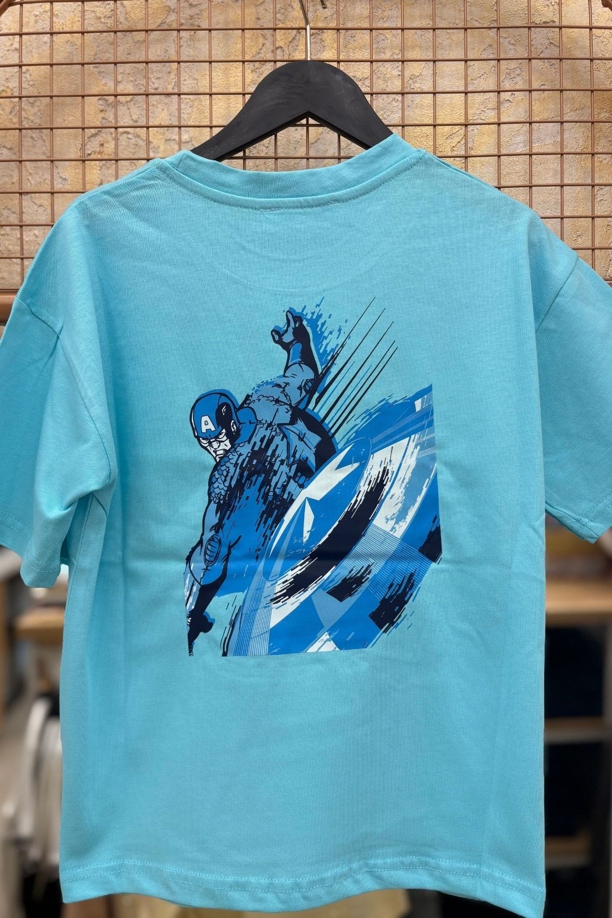Unisex Çocuk Baskılı T-Shırt -Model 63