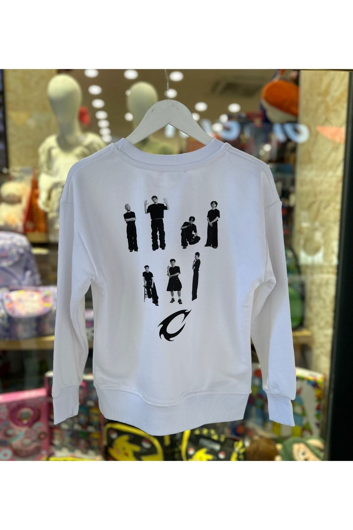 Unisex Çocuk Çift Yüz Baskılı Sweat - Model 07