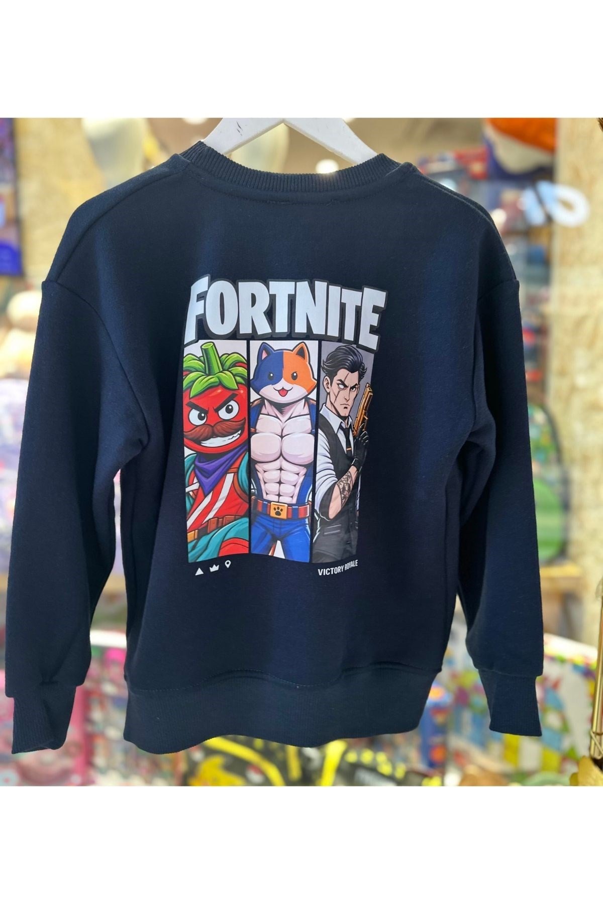 Unisex Çocuk Çift Yüz Baskılı Sweat - Model 14
