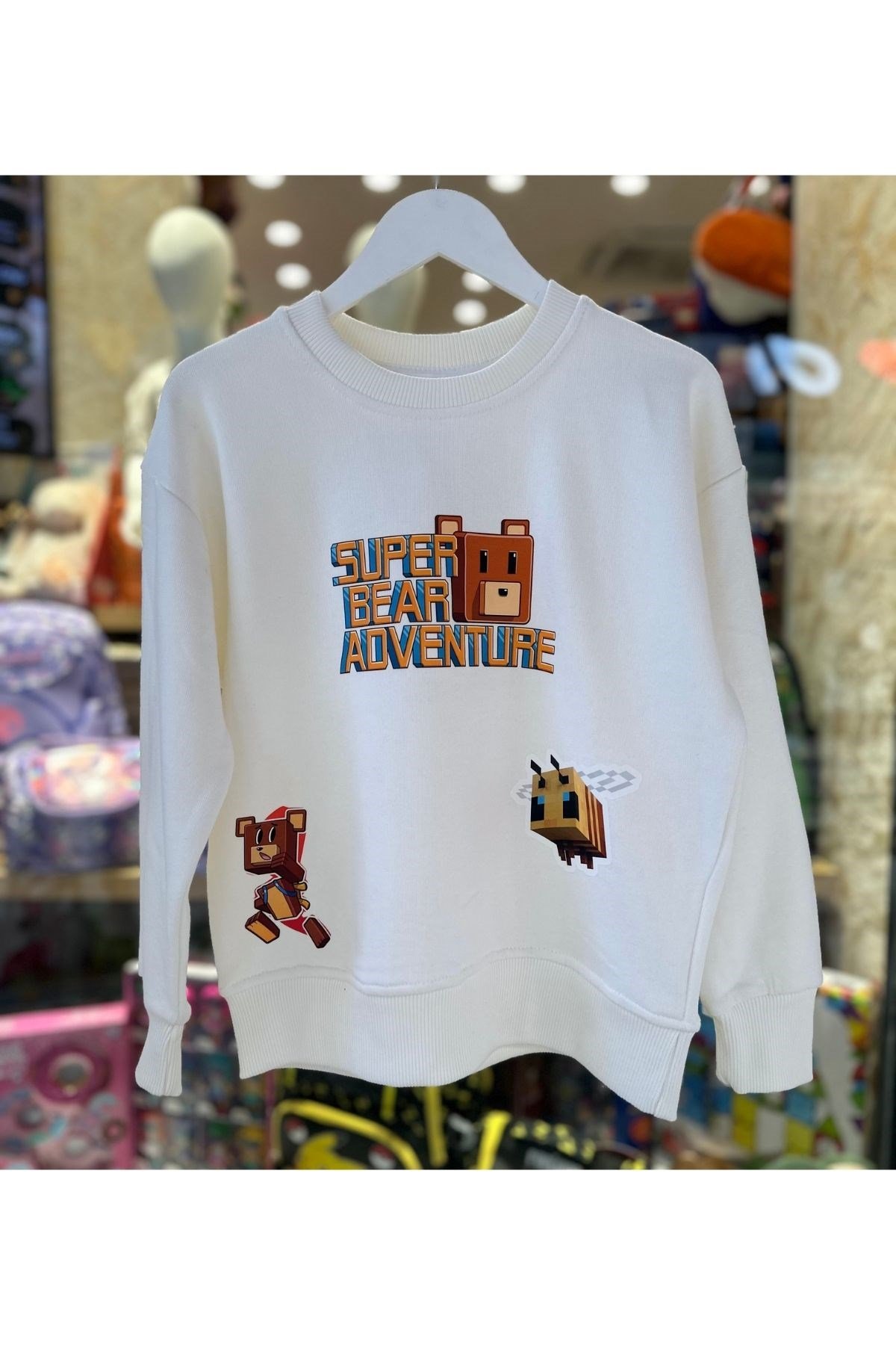 Unisex Çocuk Çift Yüz Baskılı Sweat - Model 08