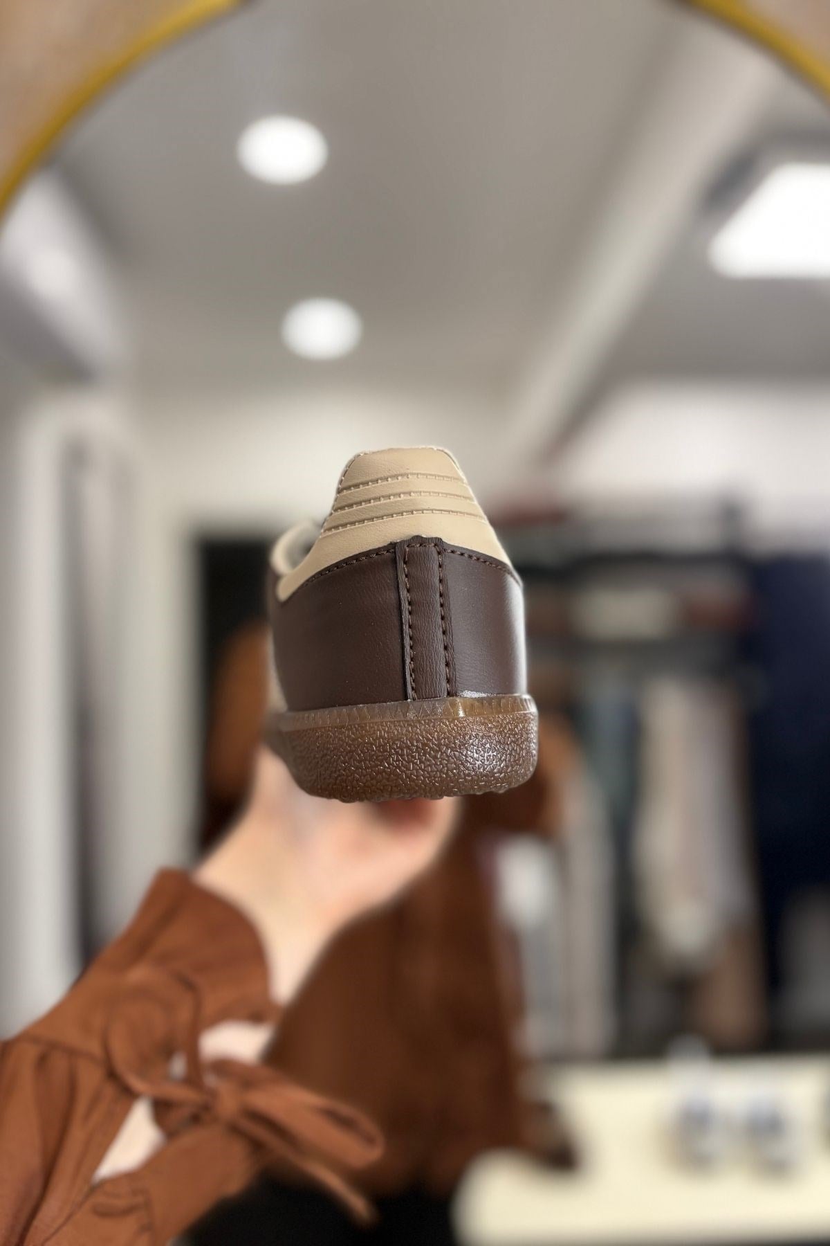 Yetişkin Boy Spor Ayakkabı Model 1 36-40 Numara - Kahve