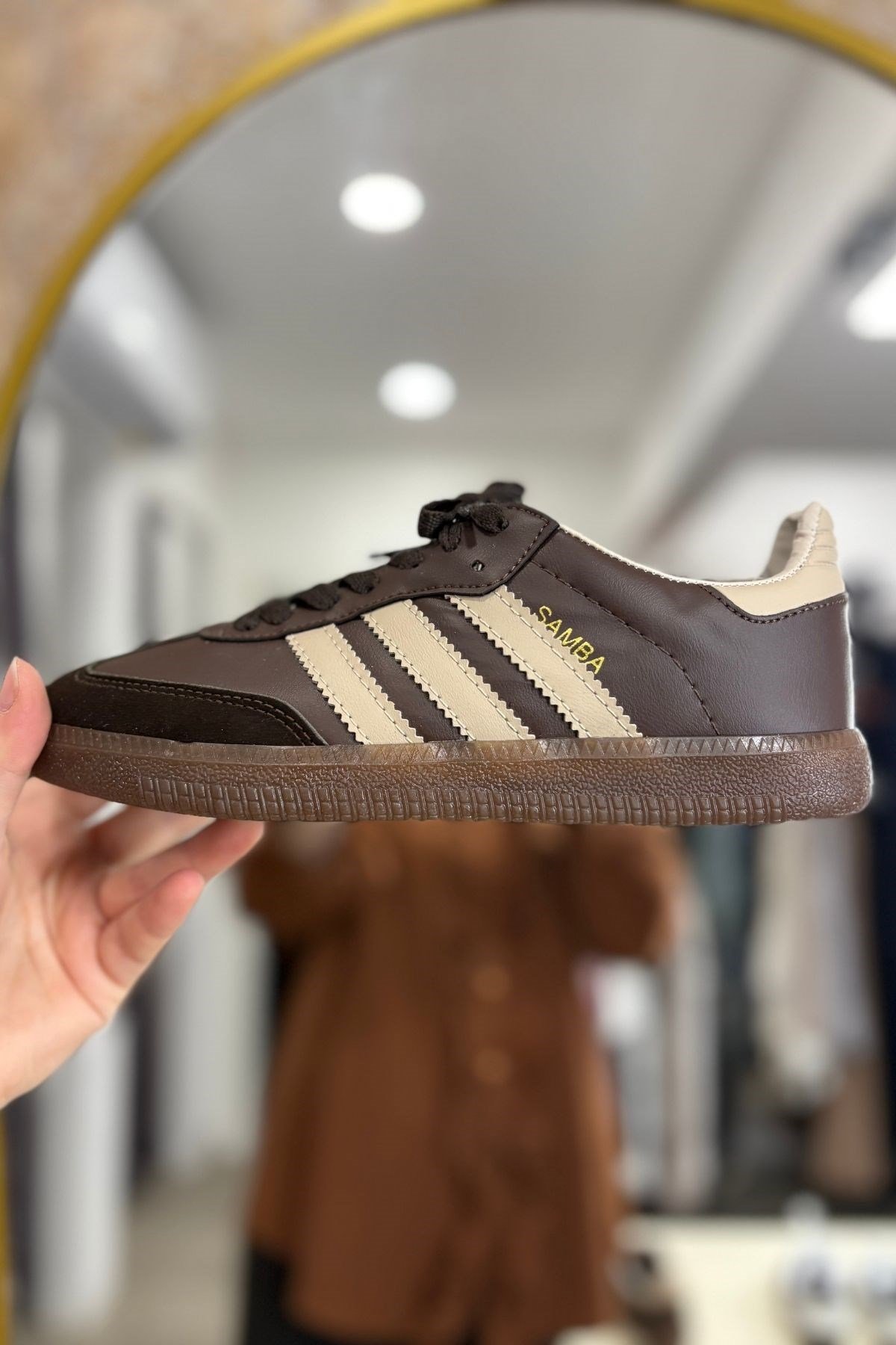 Yetişkin Boy Spor Ayakkabı Model 1 36-40 Numara - Kahve