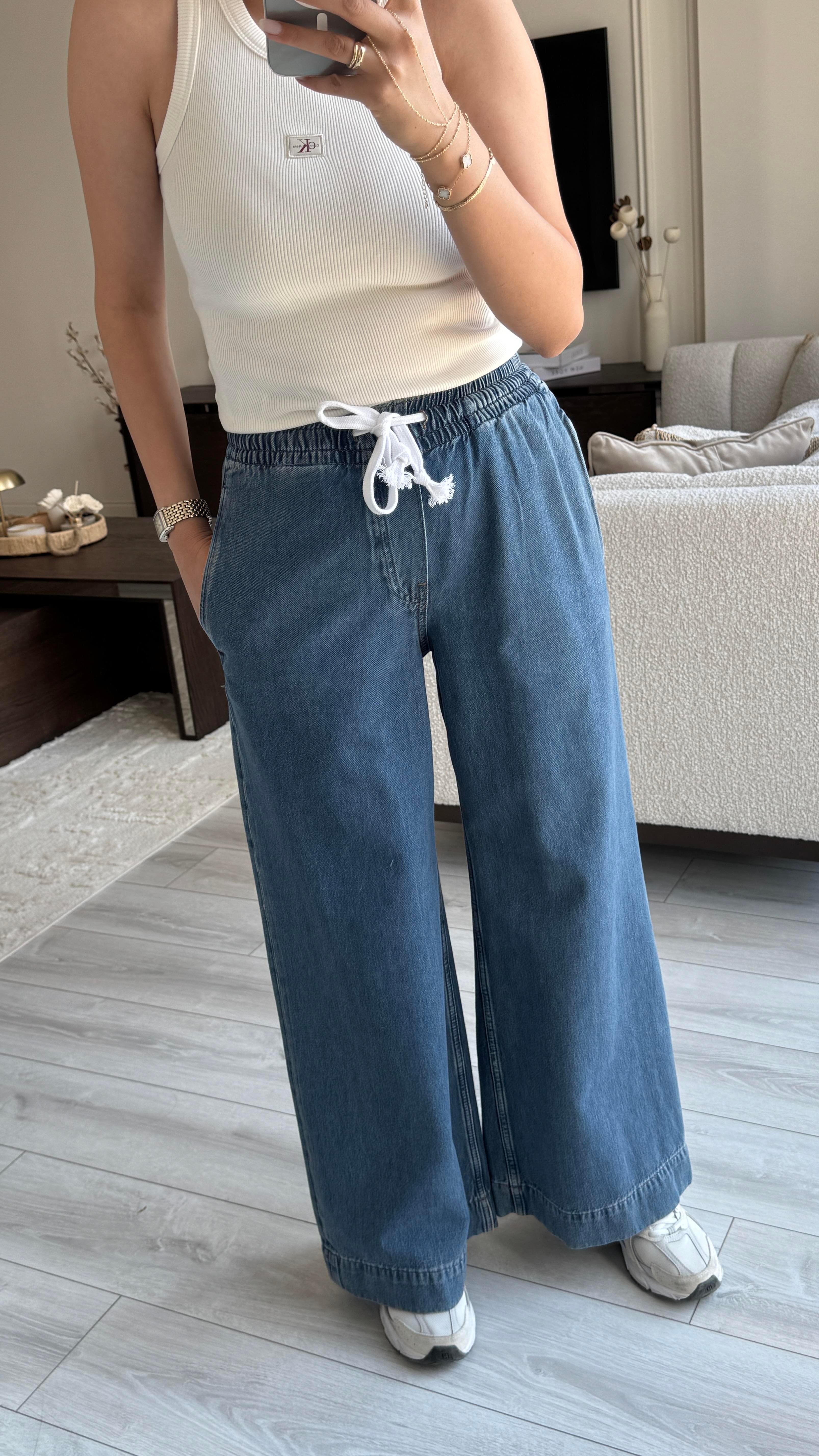 Cs Marka Geniş Paça Jean