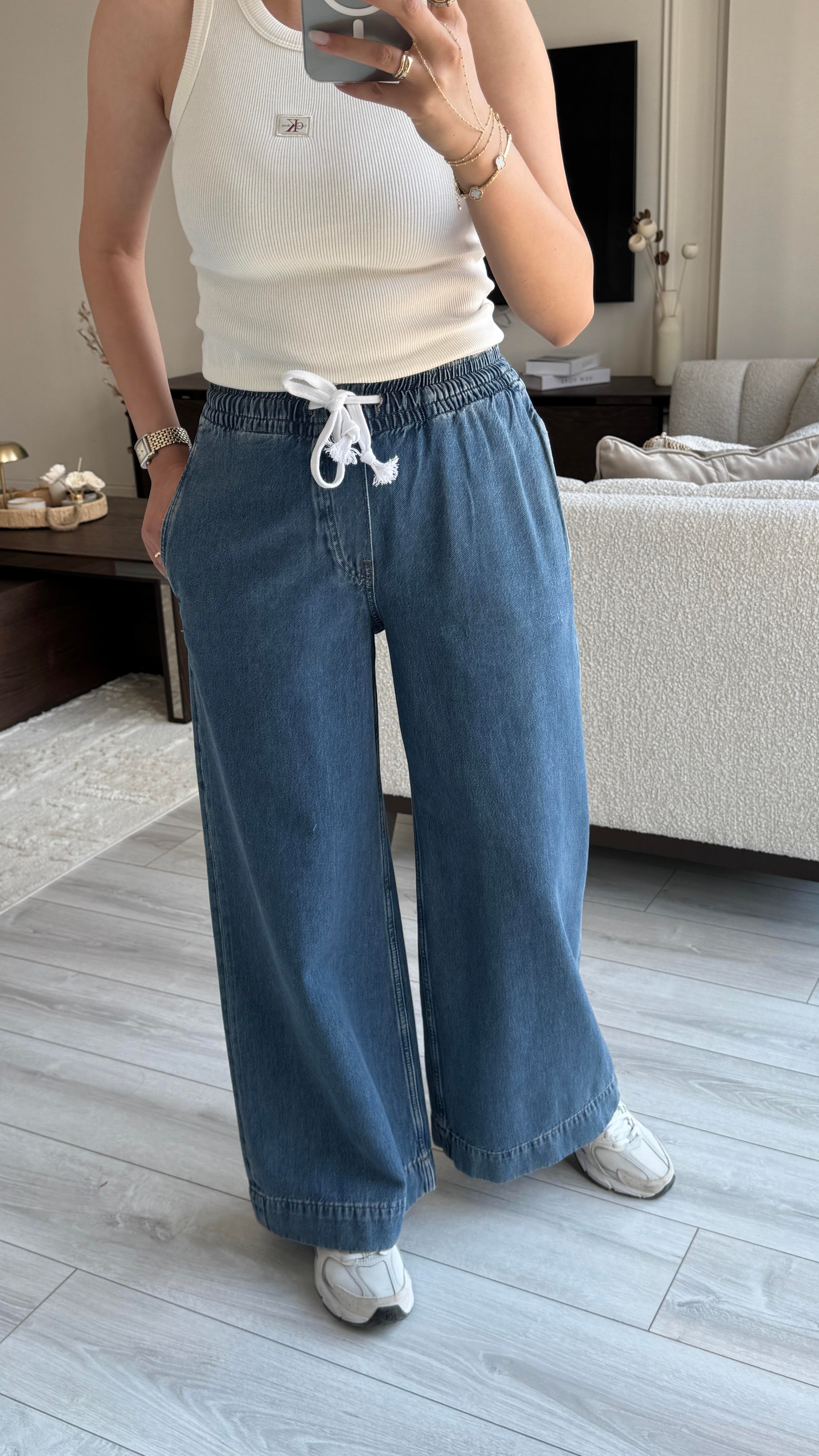 Cs Marka Geniş Paça Jean