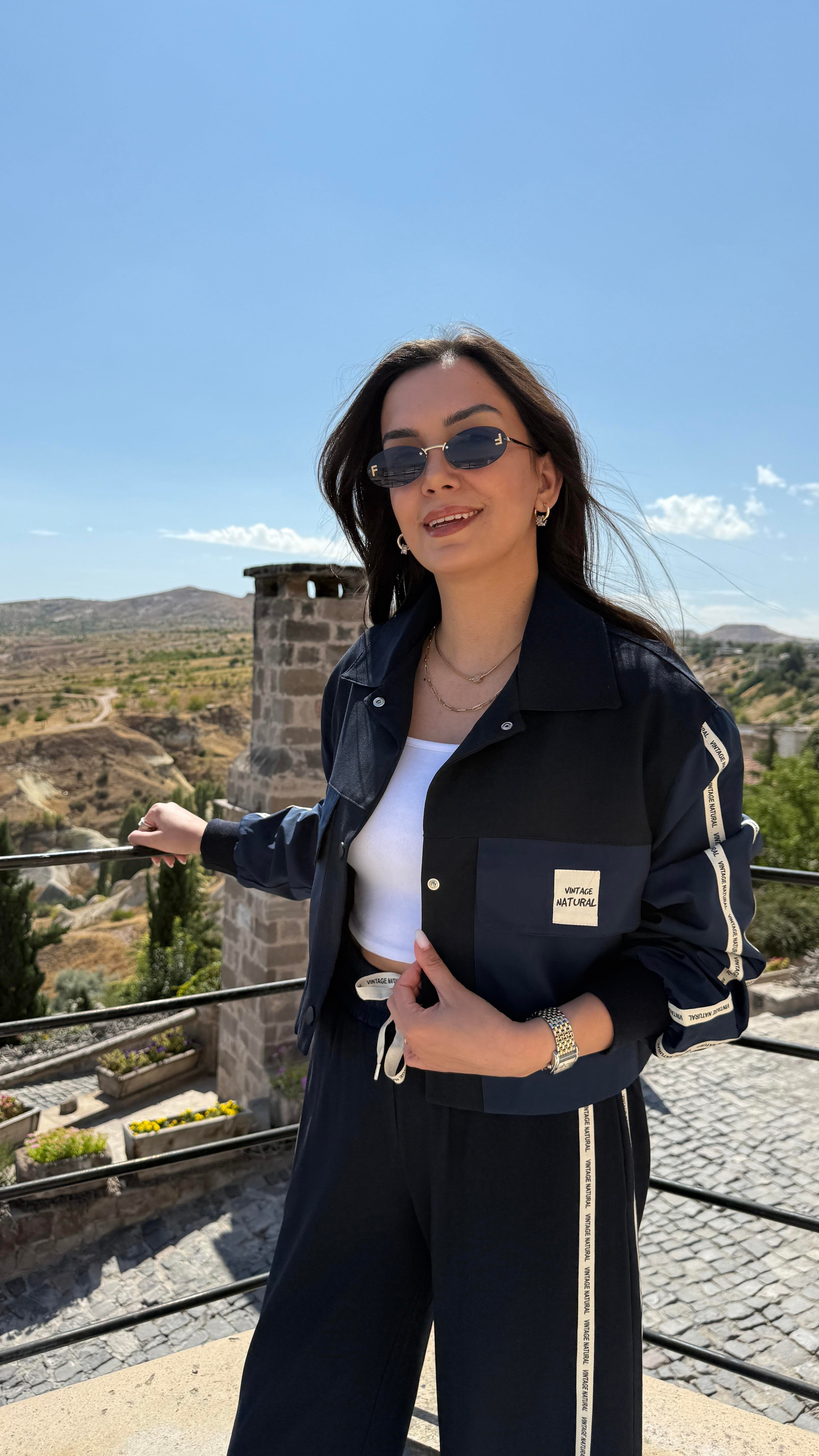 Lacivert Premium Kalite Jolie Takım 