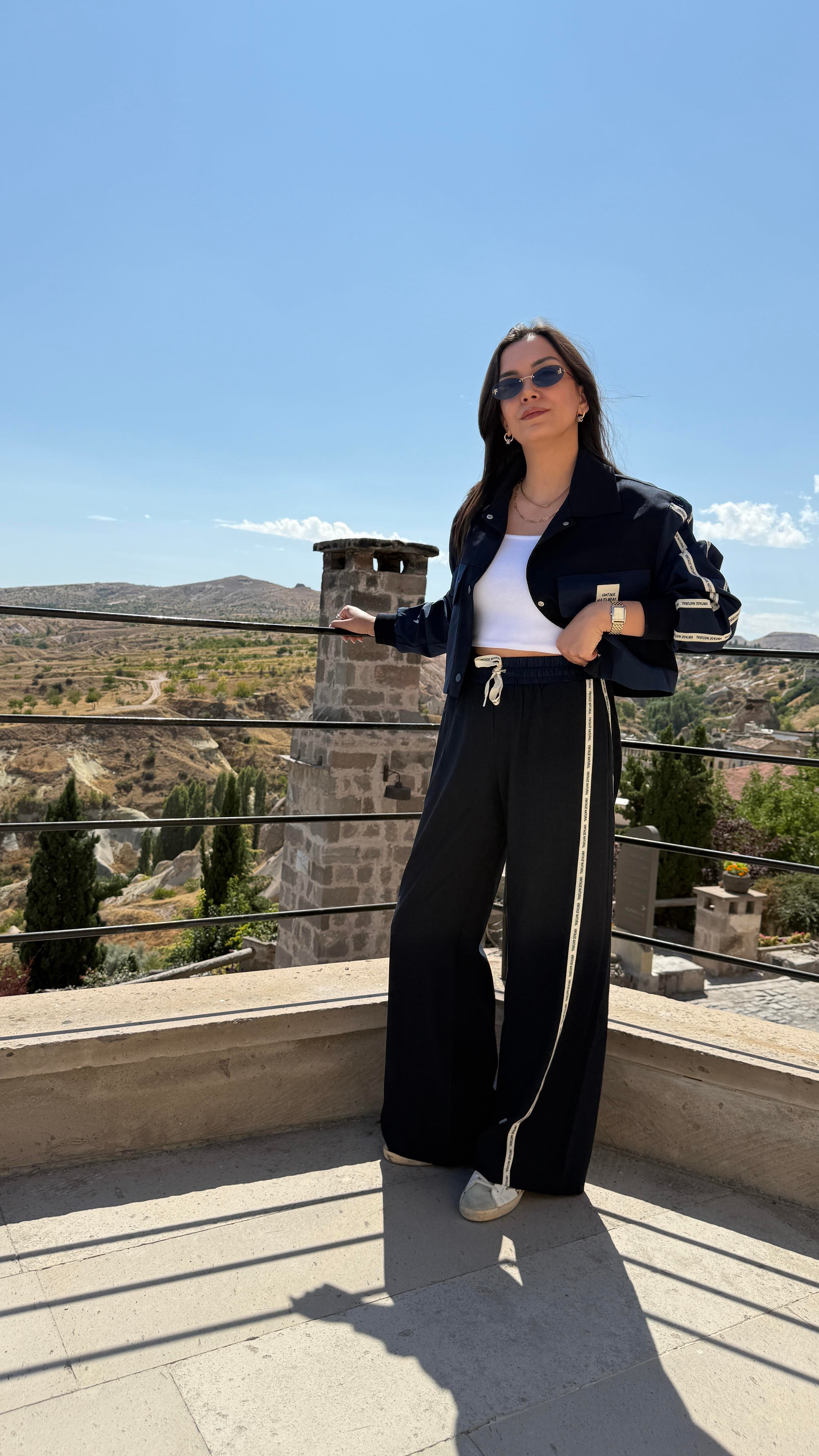 Lacivert Premium Kalite Jolie Takım 