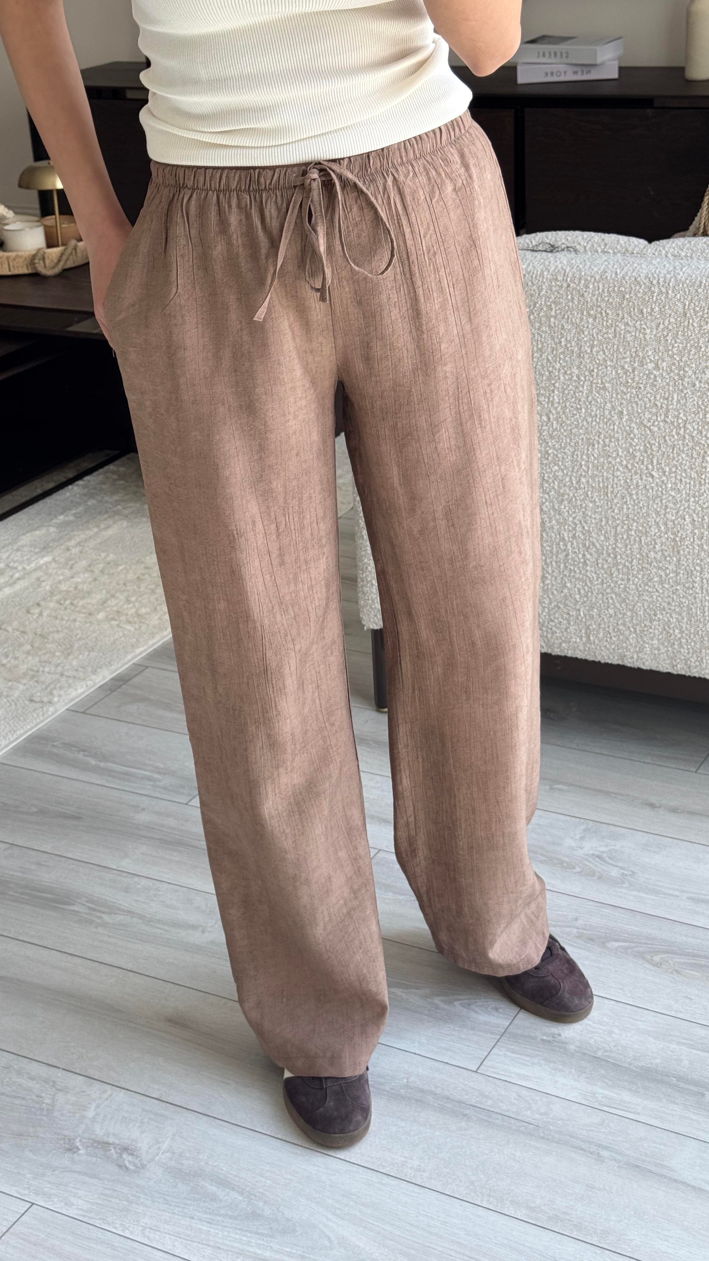 Massi Salaş Pantolon - Kahve