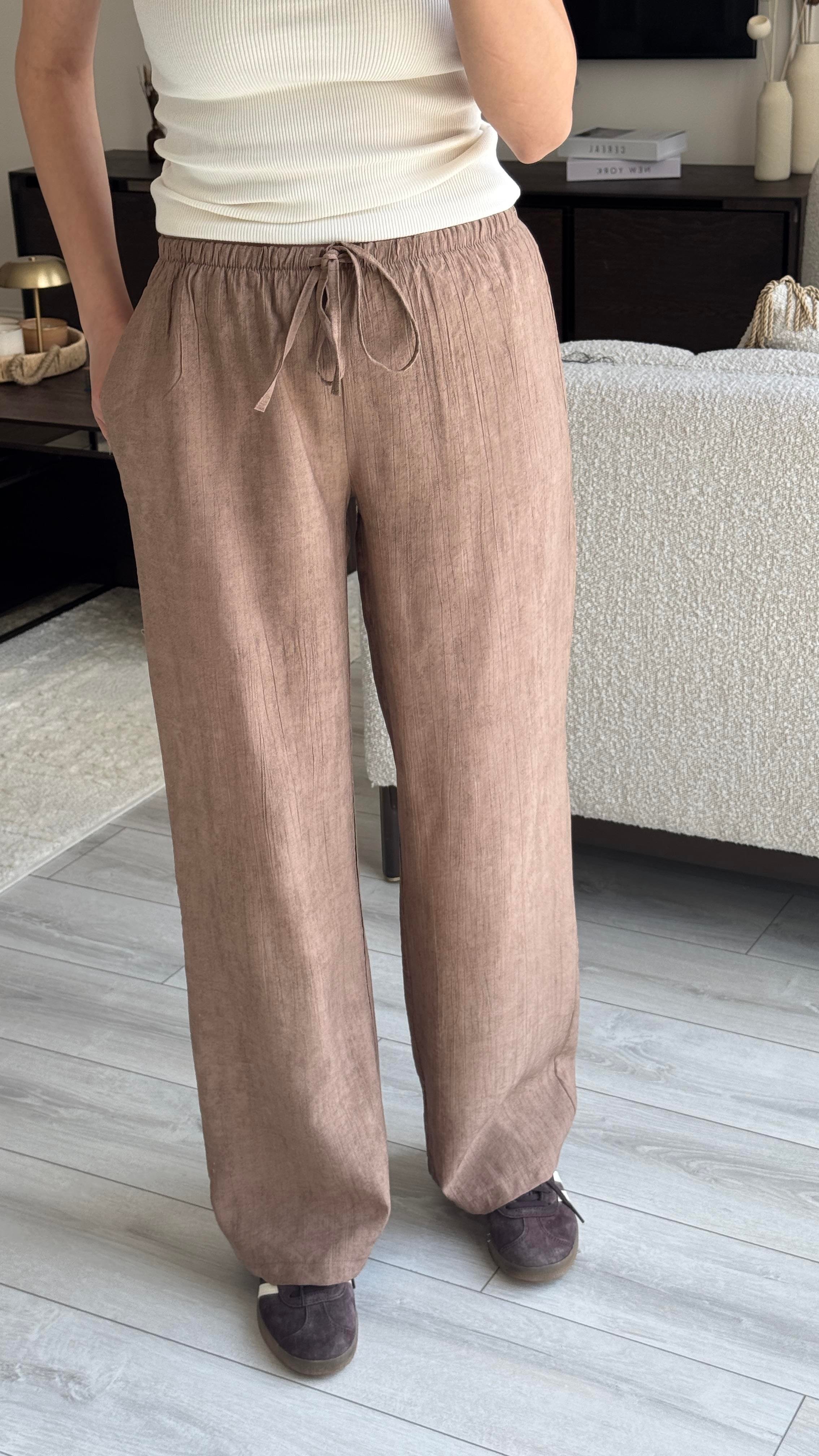 Massi Salaş Pantolon - Kahve