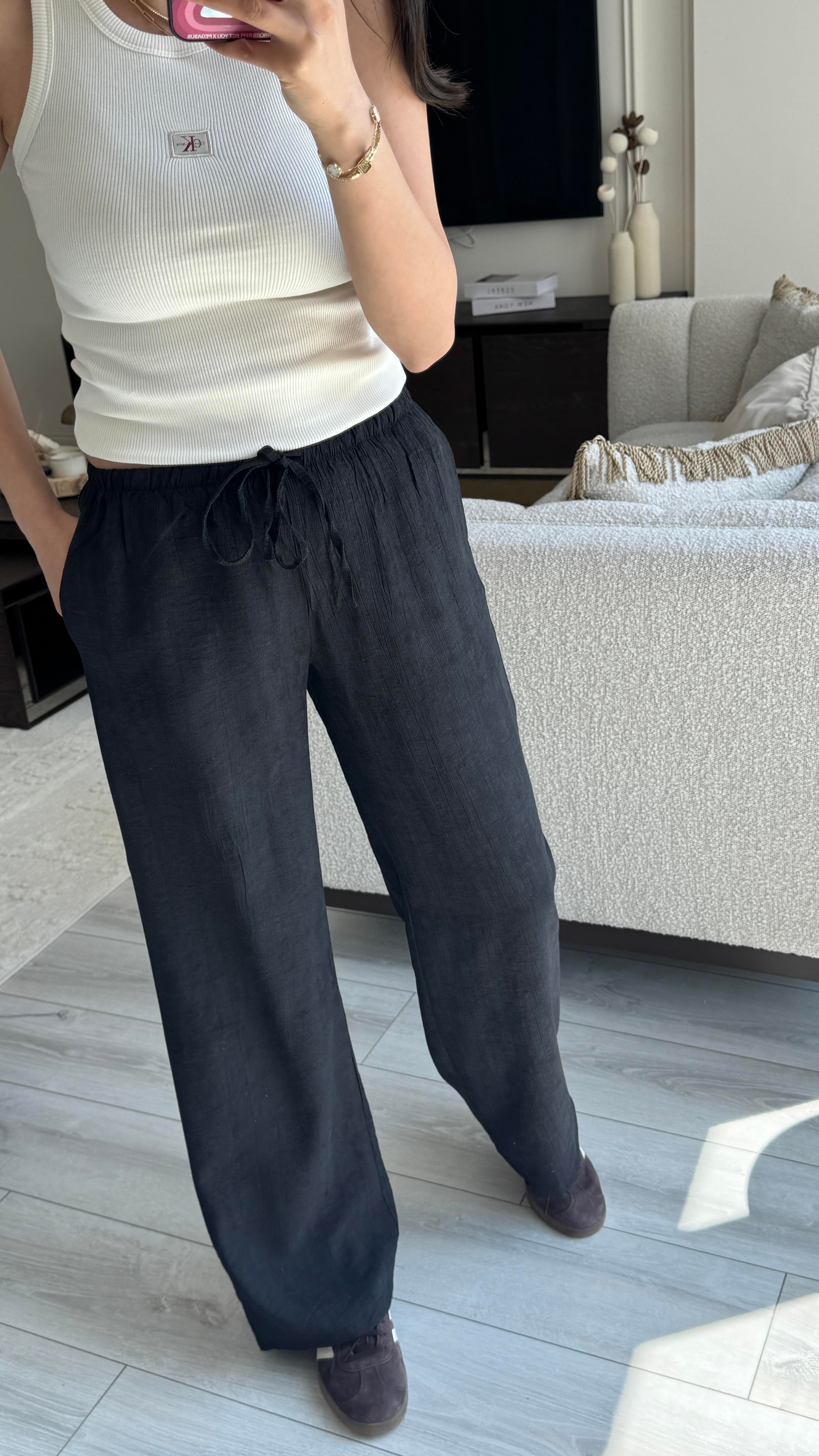 Massi Salaş Pantolon - Siyah