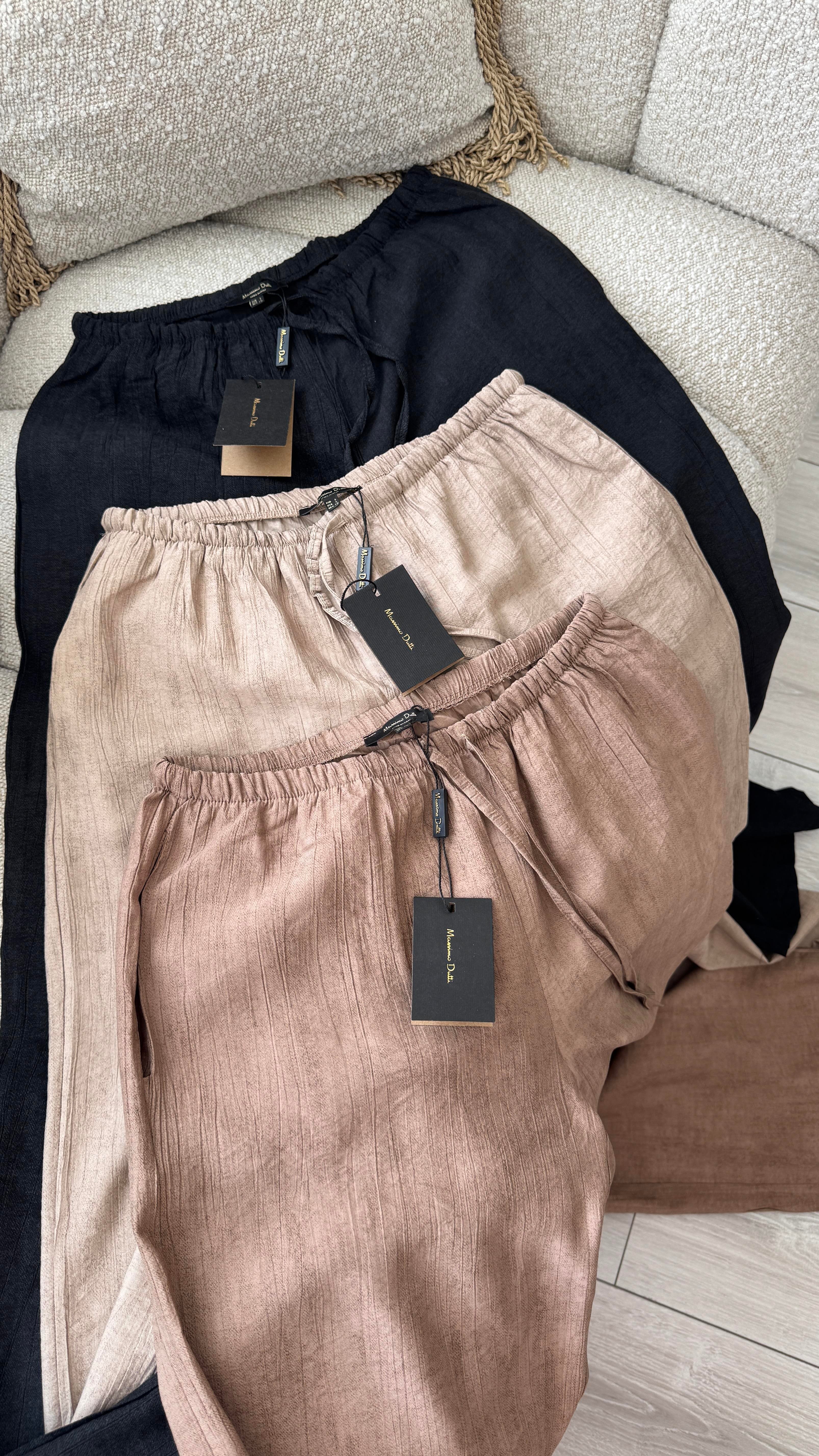 Massi Salaş Pantolon - Siyah