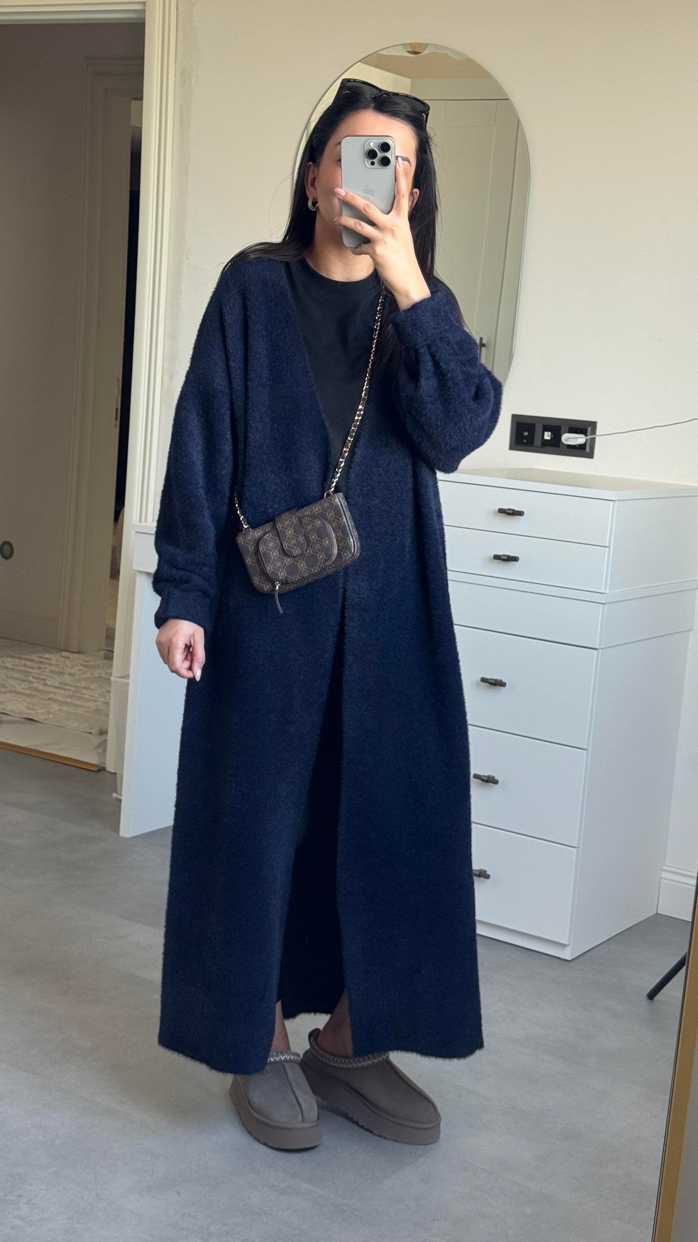 Yumoş Maxi Boy Hırka - Laci