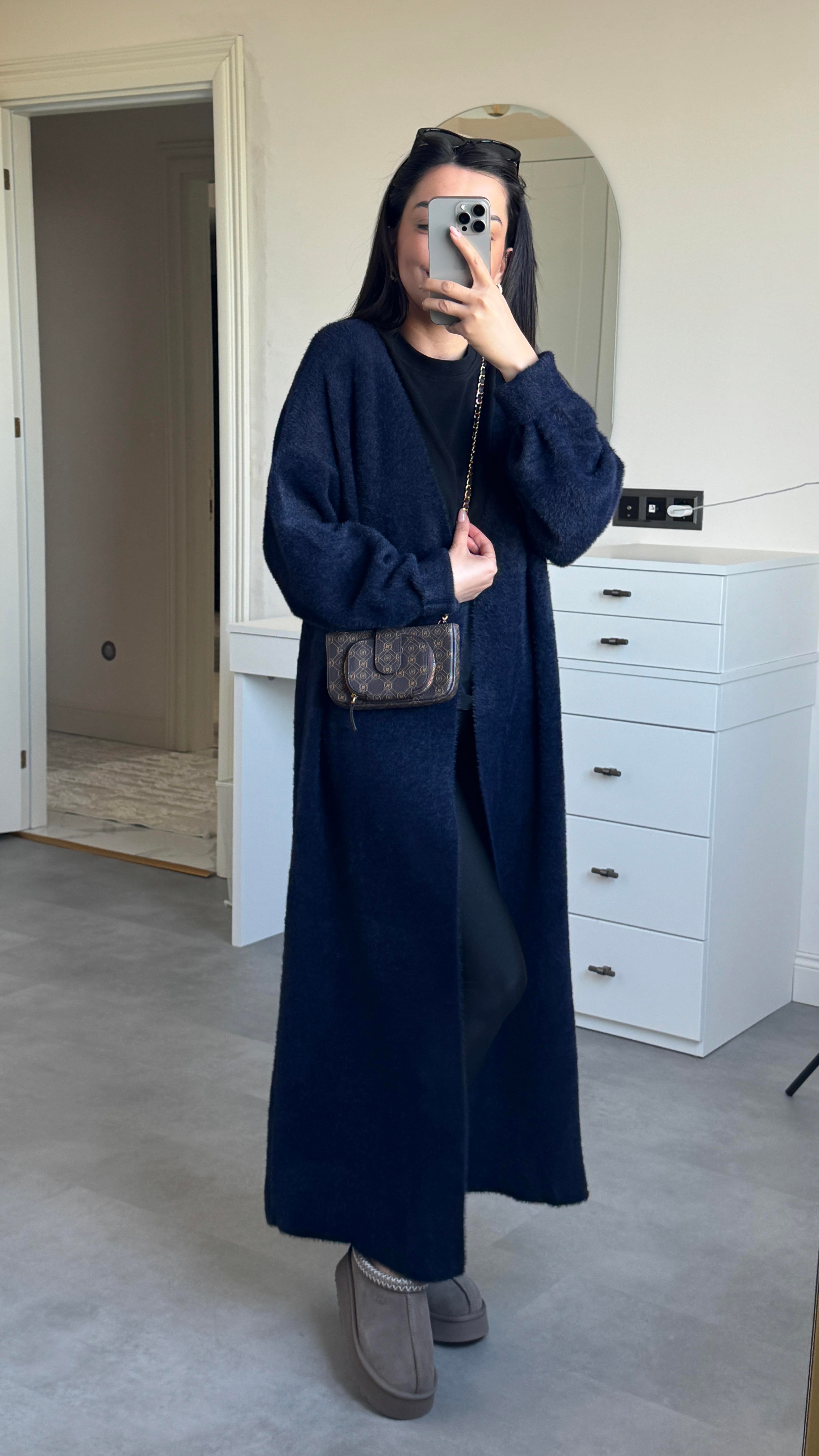 Yumoş Maxi Boy Hırka - Laci