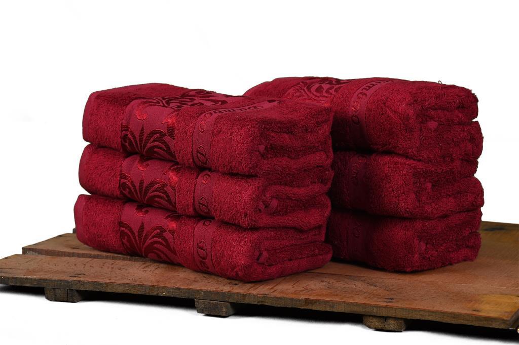 Bambu Havlu, %100 Organik, Bambu, Havlu Seti, 50x90 cm - 6'lı Paket, Premium, Ultra Yumuşak, Dekoratif