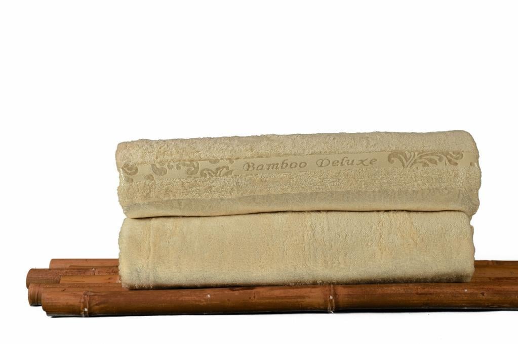 Bambu Havlu, %100 Organik, Bambu, Havlu Seti, 50x90 cm - 6'lı Paket, Premium, Ultra Yumuşak, Dekoratif